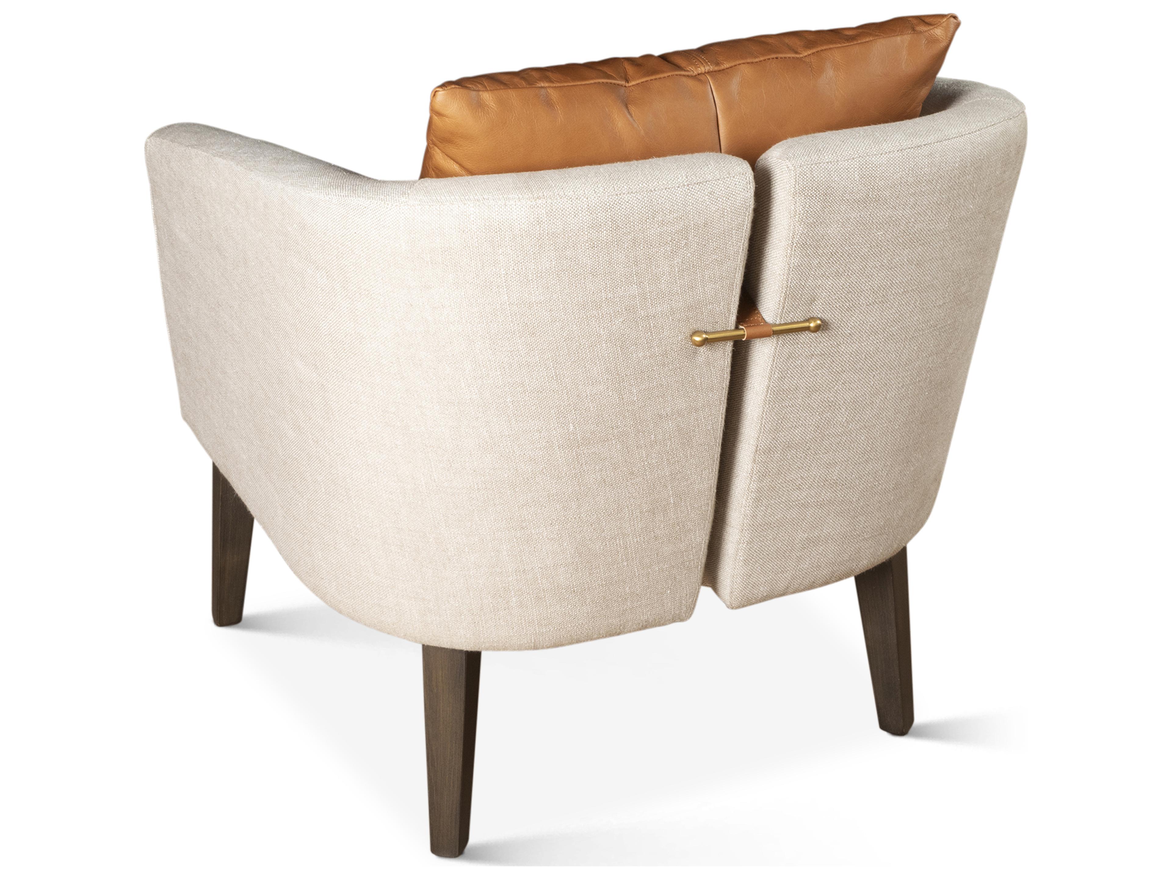 World Interiors Olivia Beige Accent Chair