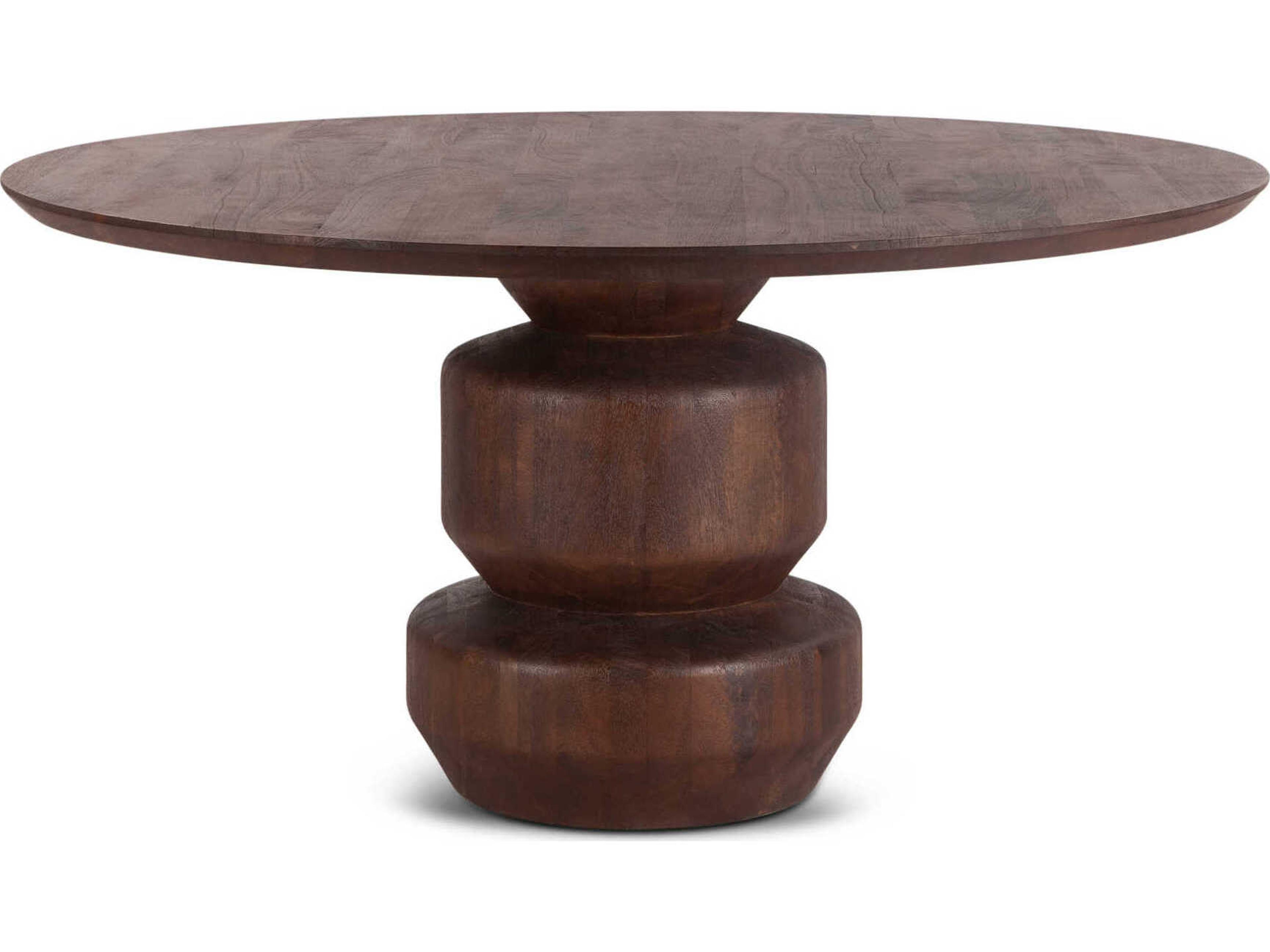Oxford Round Wood Dining Table