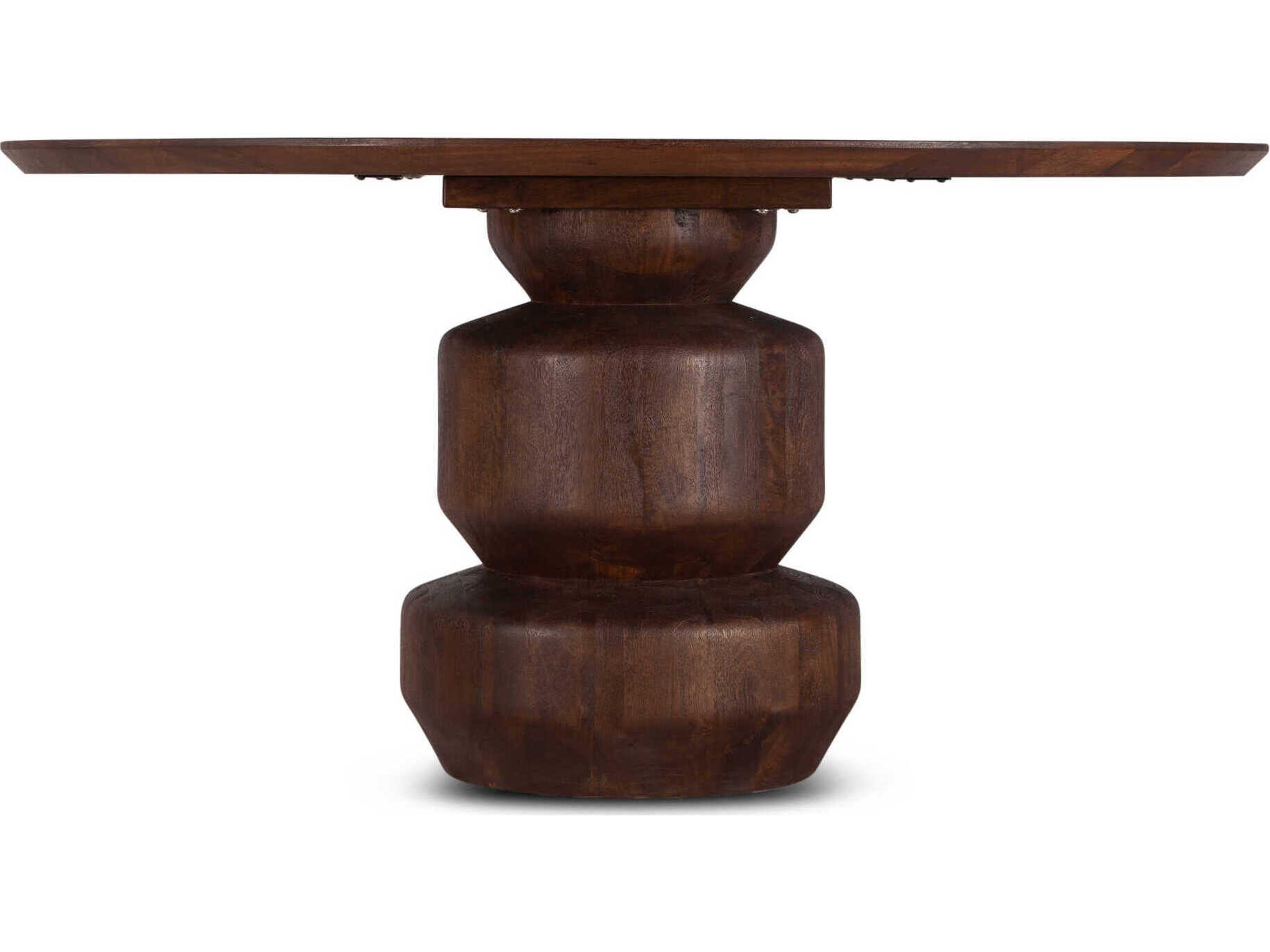 World Interiors Oxford Round Wood Dining Table