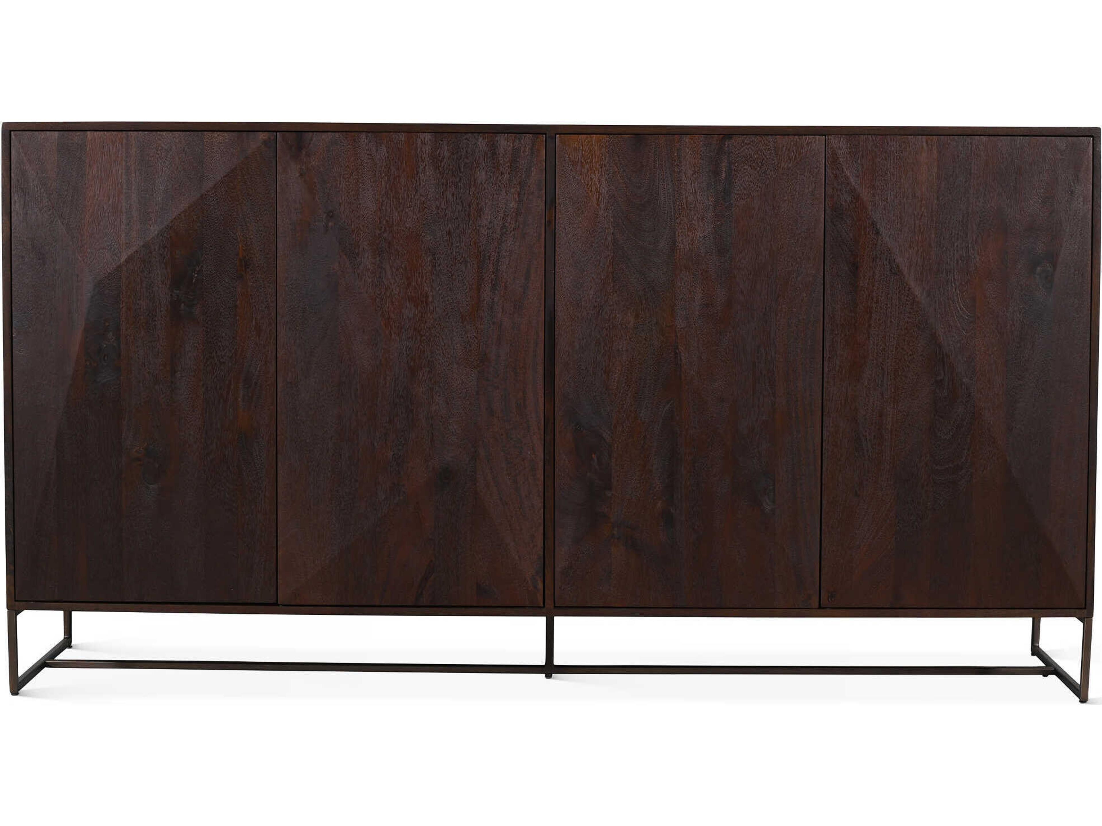 World Interiors Oxford 76" Mango Wood Sideboard