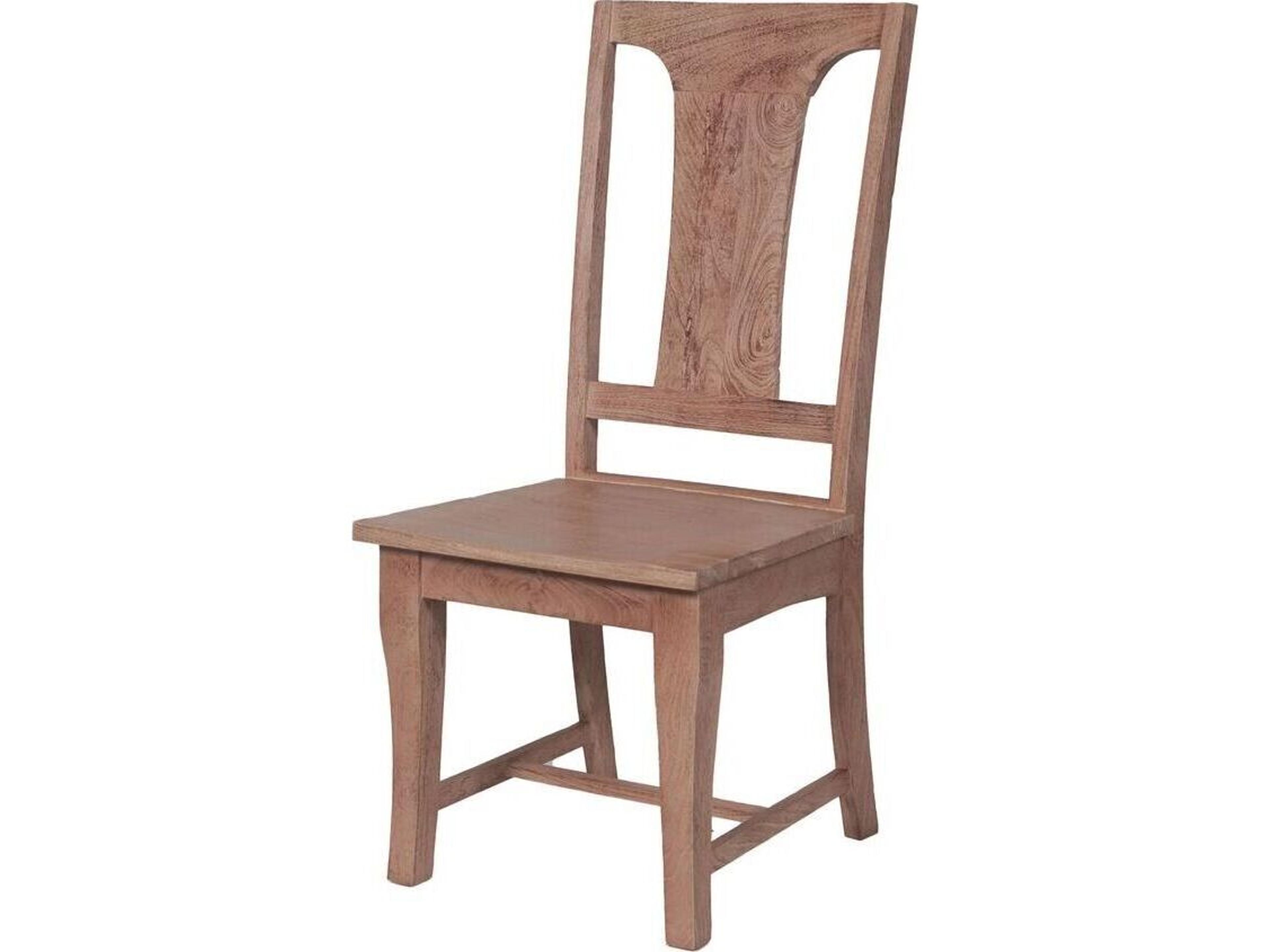 Pengrove Oak Wood Brown Armless Dining Chair