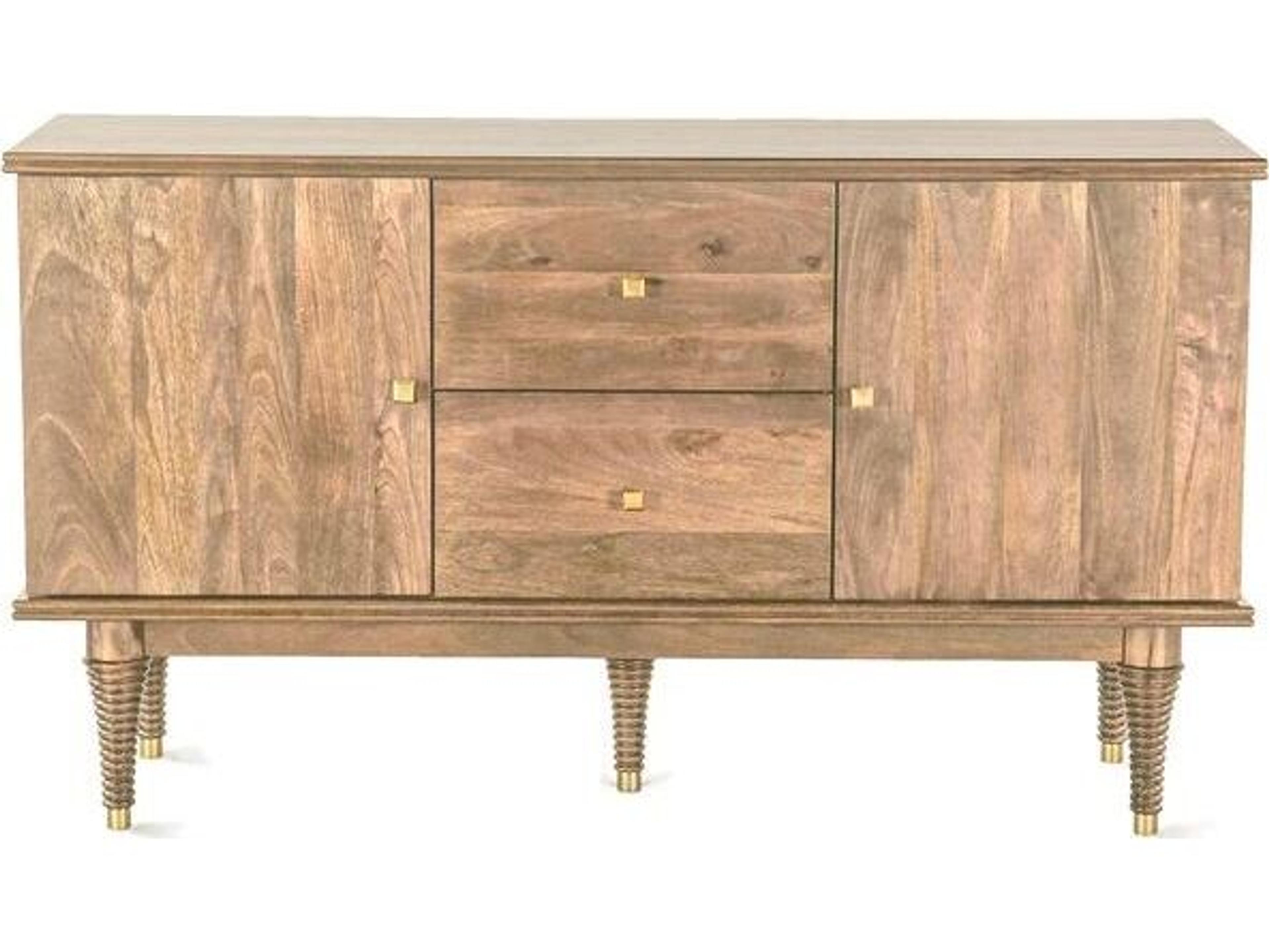 Provence 55" Mango Wood Natural Sideboard