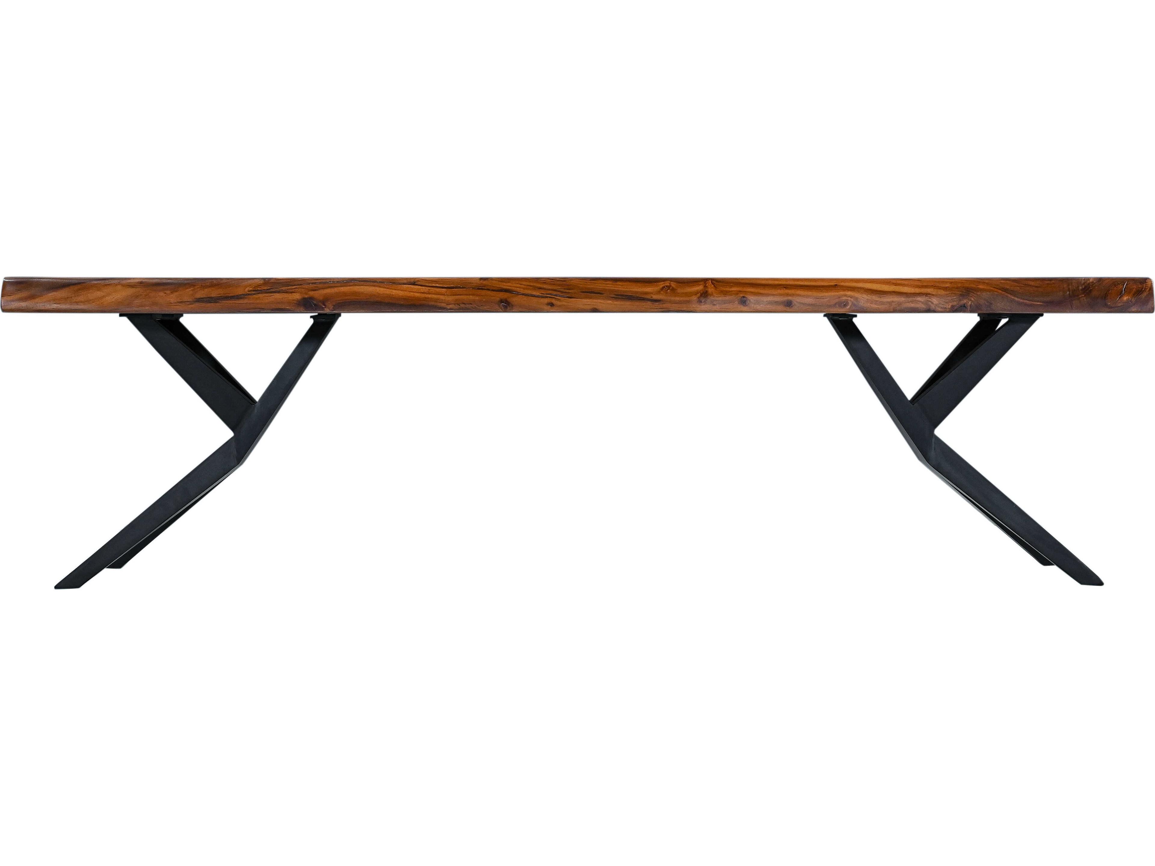 World Interiors Rosewood Natural Sheesham Brown Accent Bench