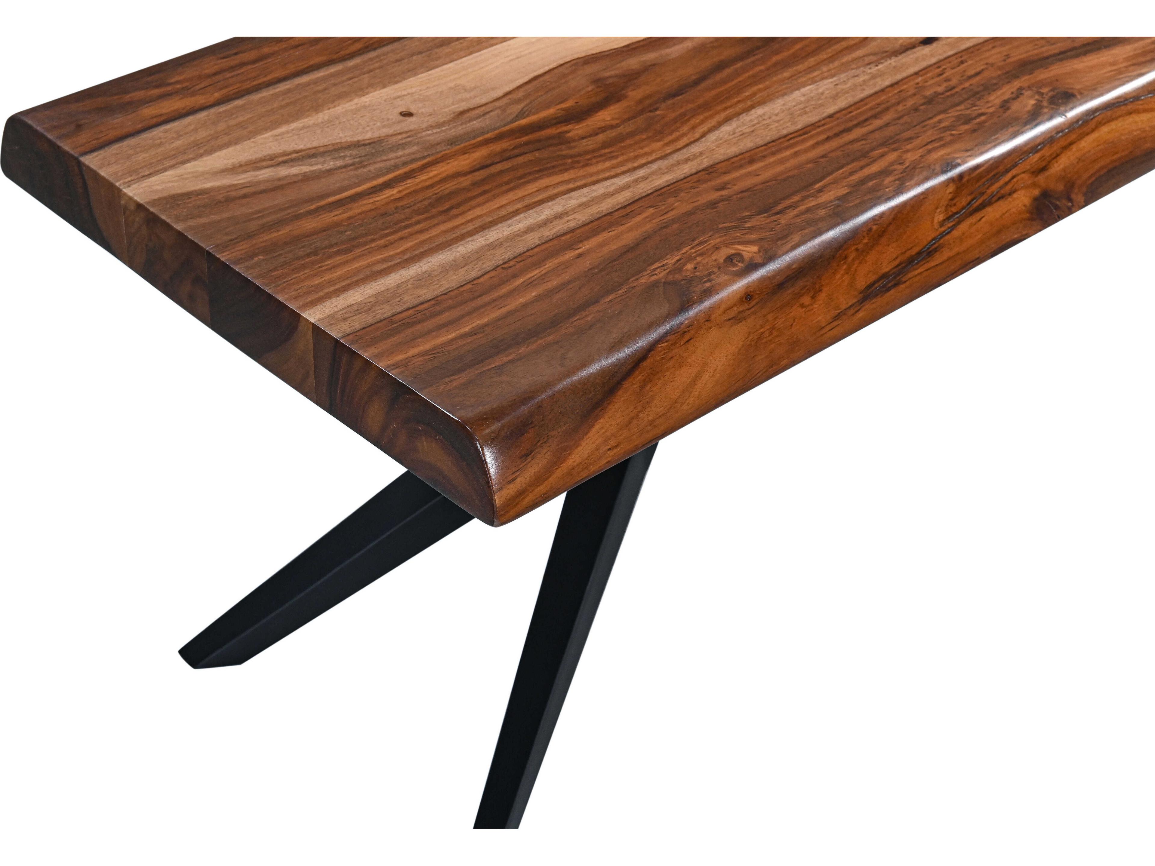 World Interiors Rosewood Natural Sheesham Brown Accent Bench