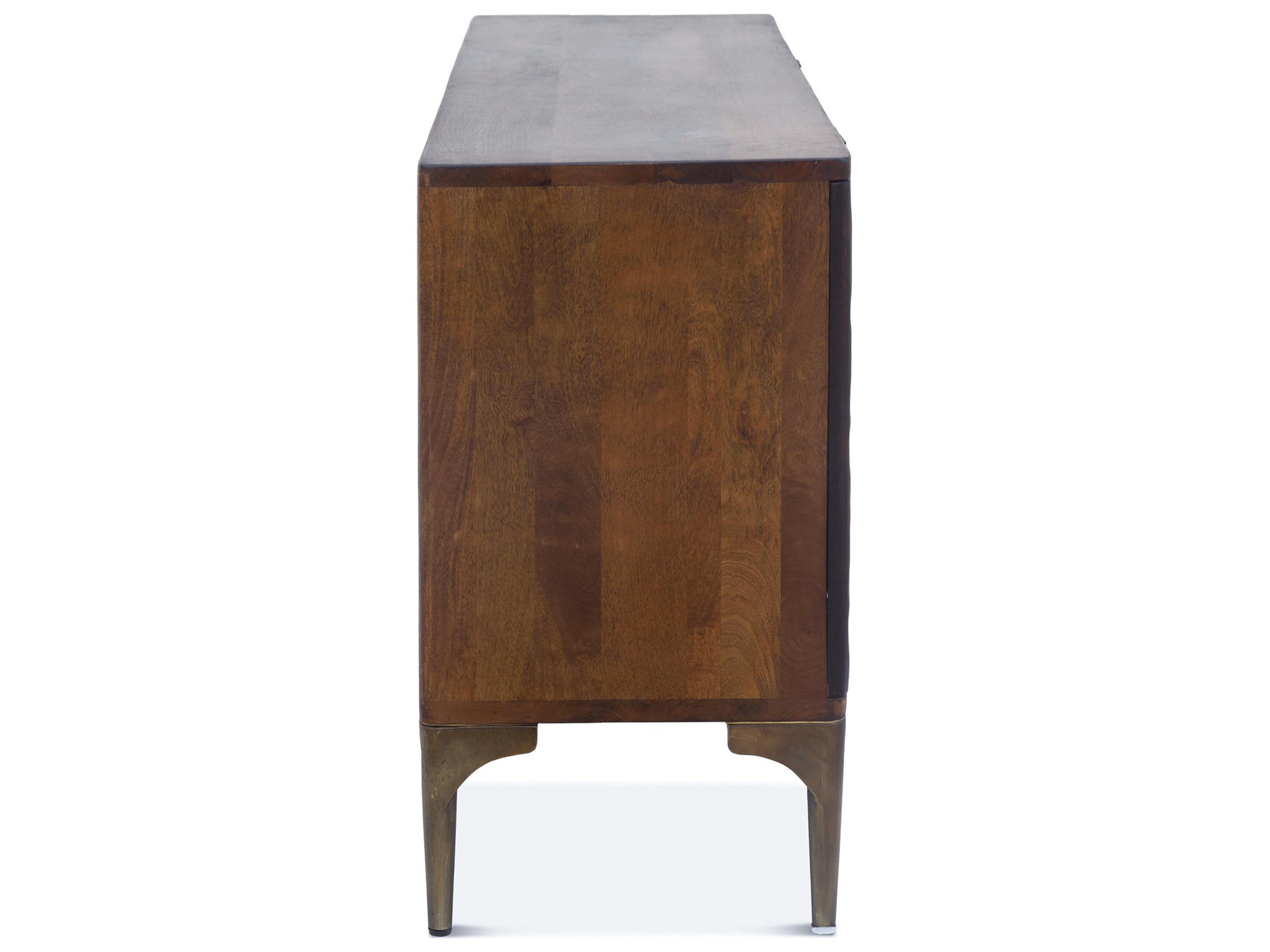 World Interiors Vallarta 66" Brown Two Tone Bronze Sideboard