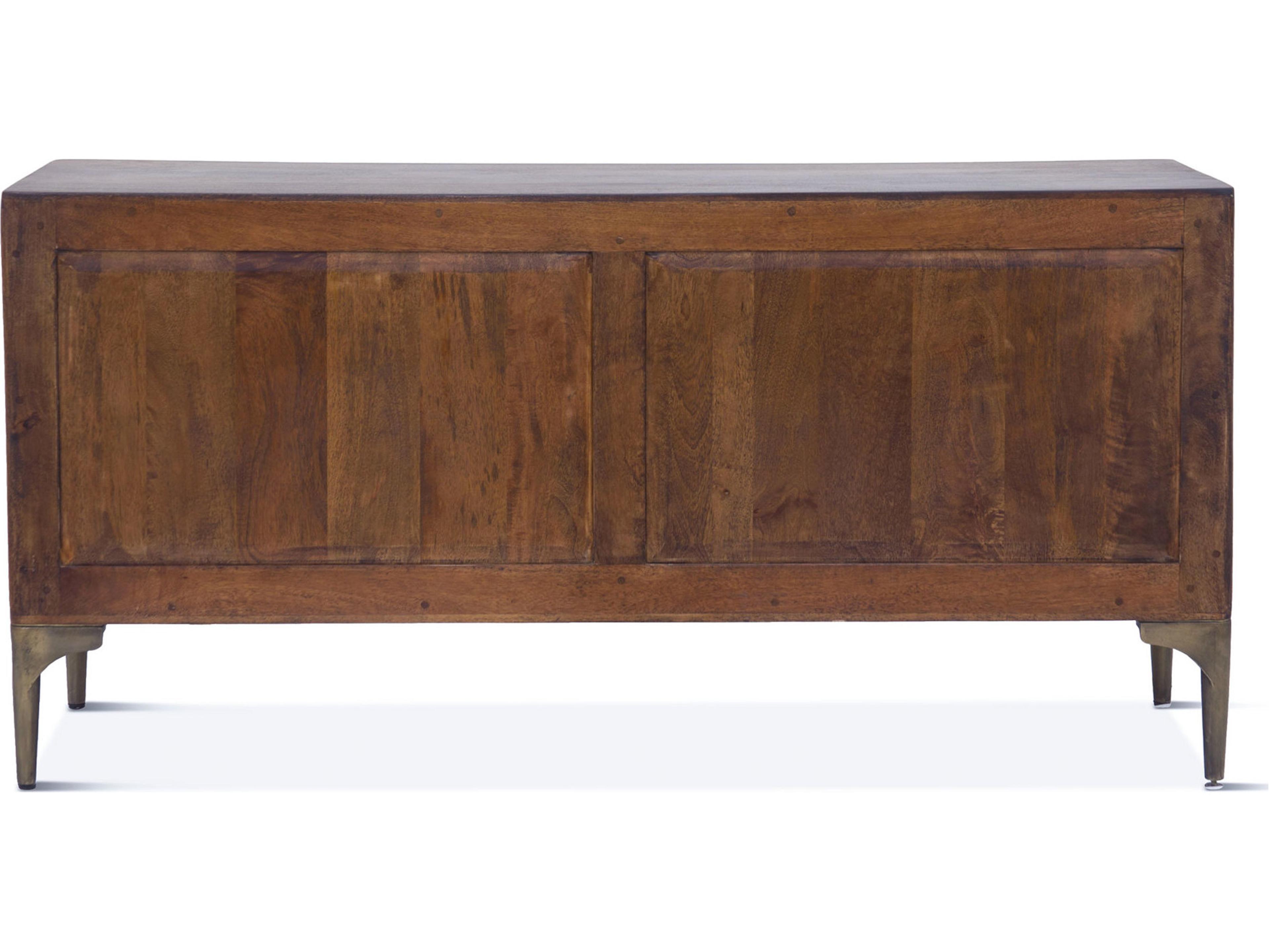 World Interiors Vallarta 66" Brown Two Tone Bronze Sideboard