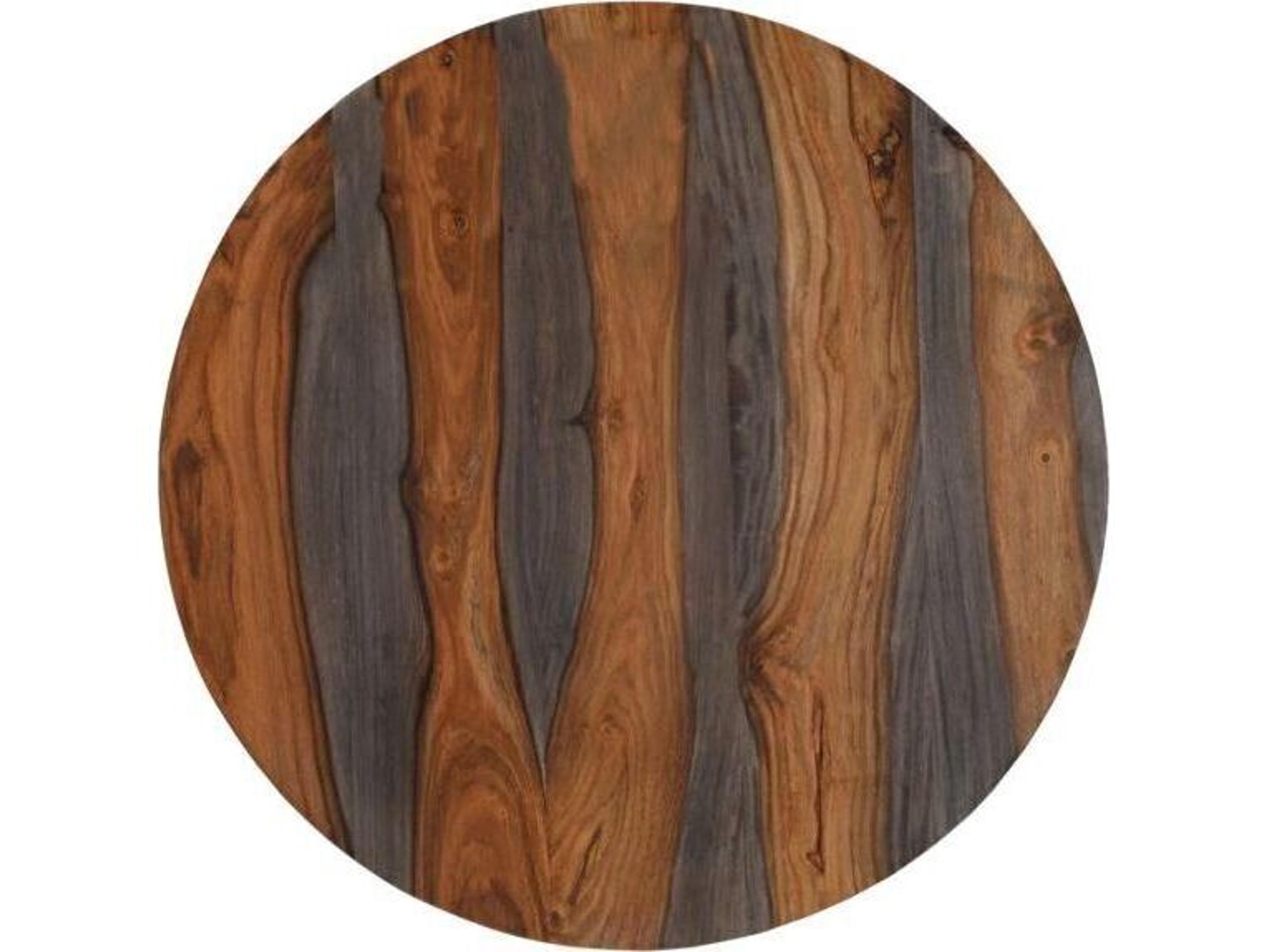 World Interiors Summit Round Wood Coffee Table