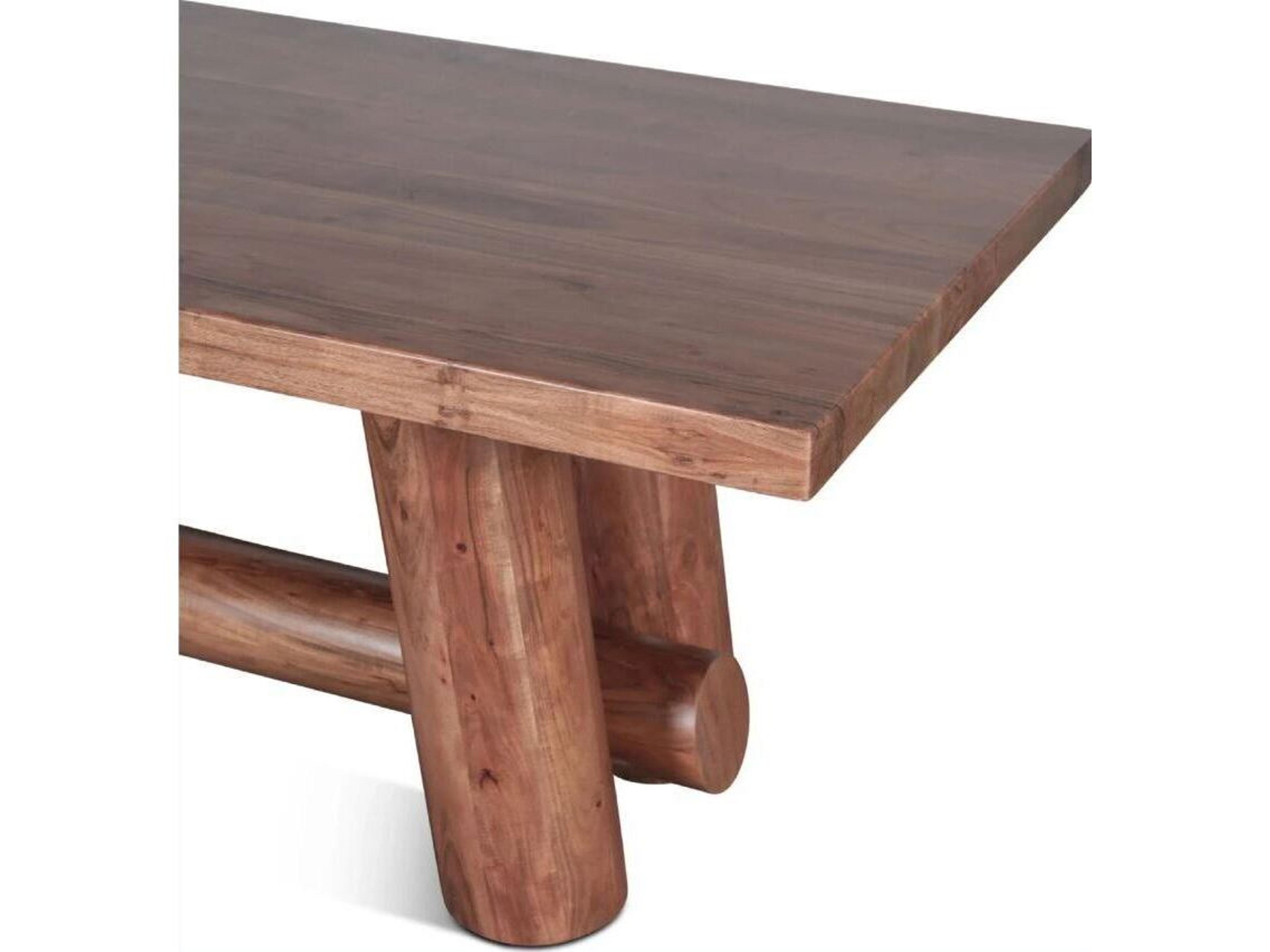 World Interiors Wildwood Rectangular Wood Dining Table