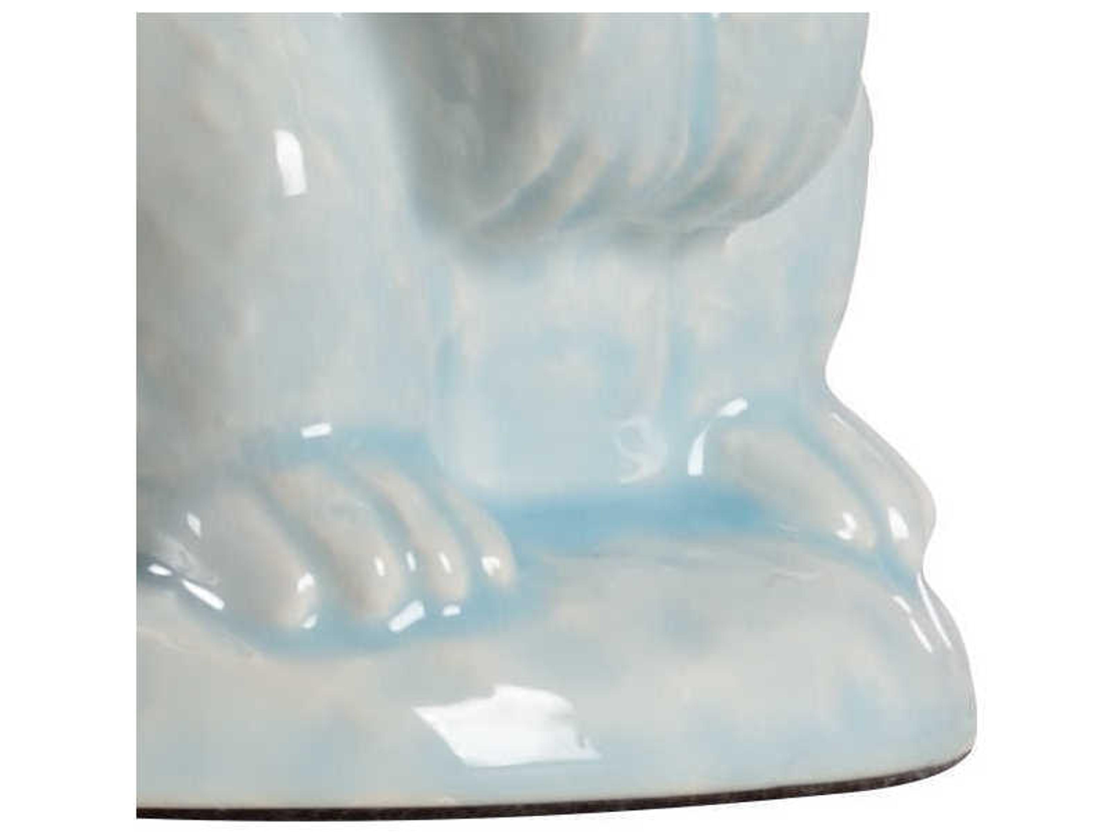 Wildwood Next Generation Light Blue Bone Linen Table Lamp