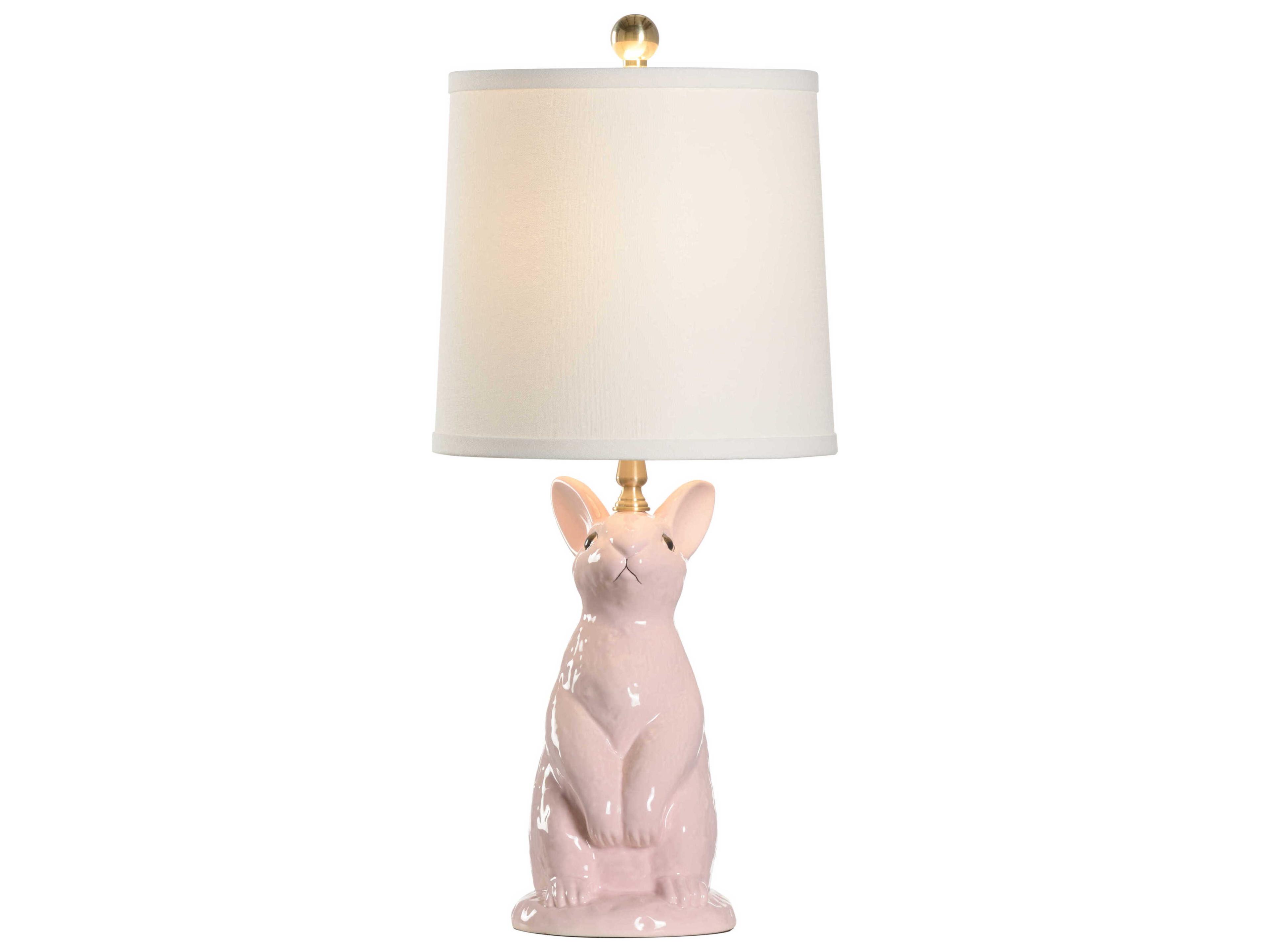 Next Generation Pink Bone Linen Table Lamp