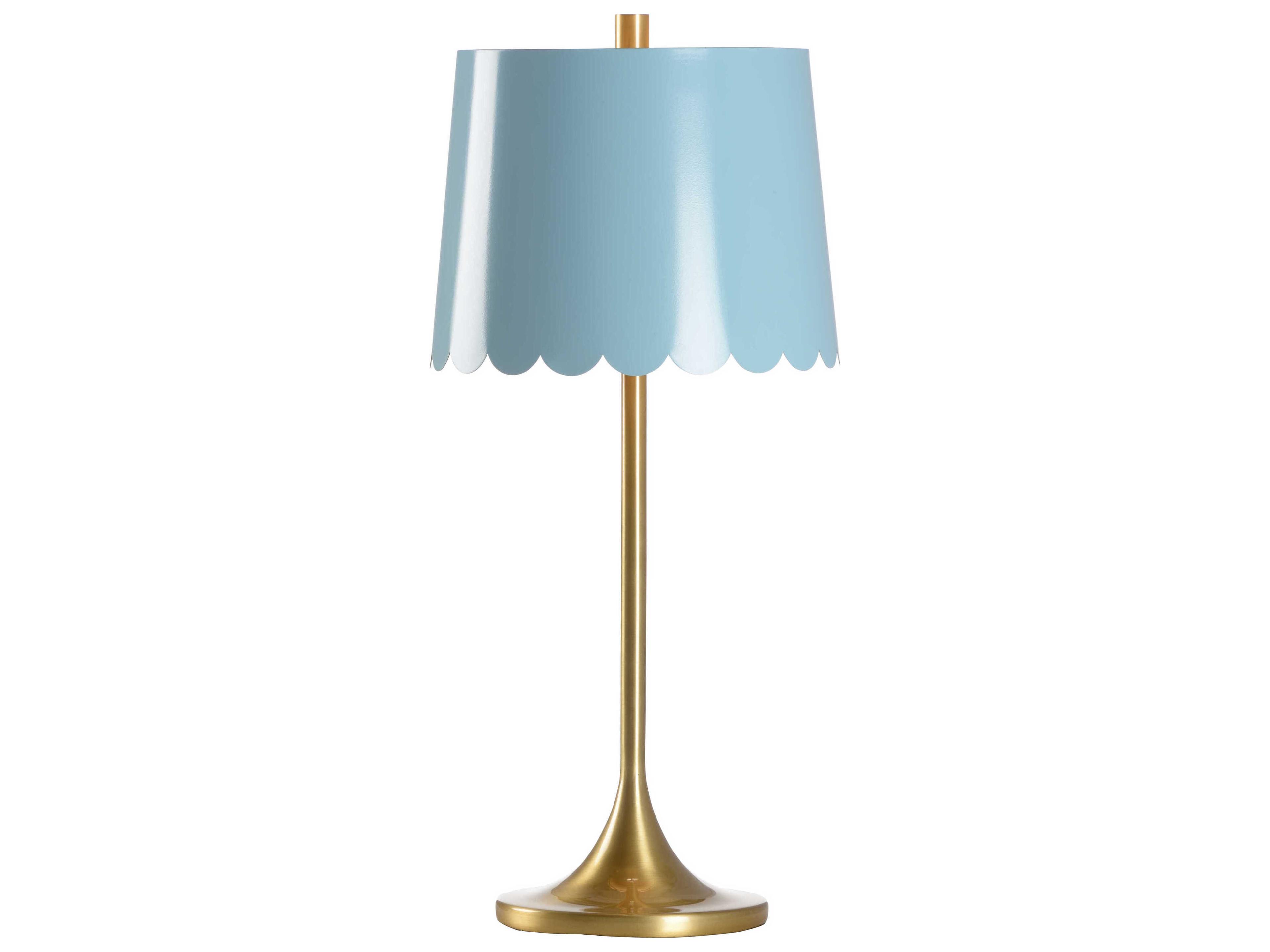 Mirasol Blue Sky Metal Buffet Lamp