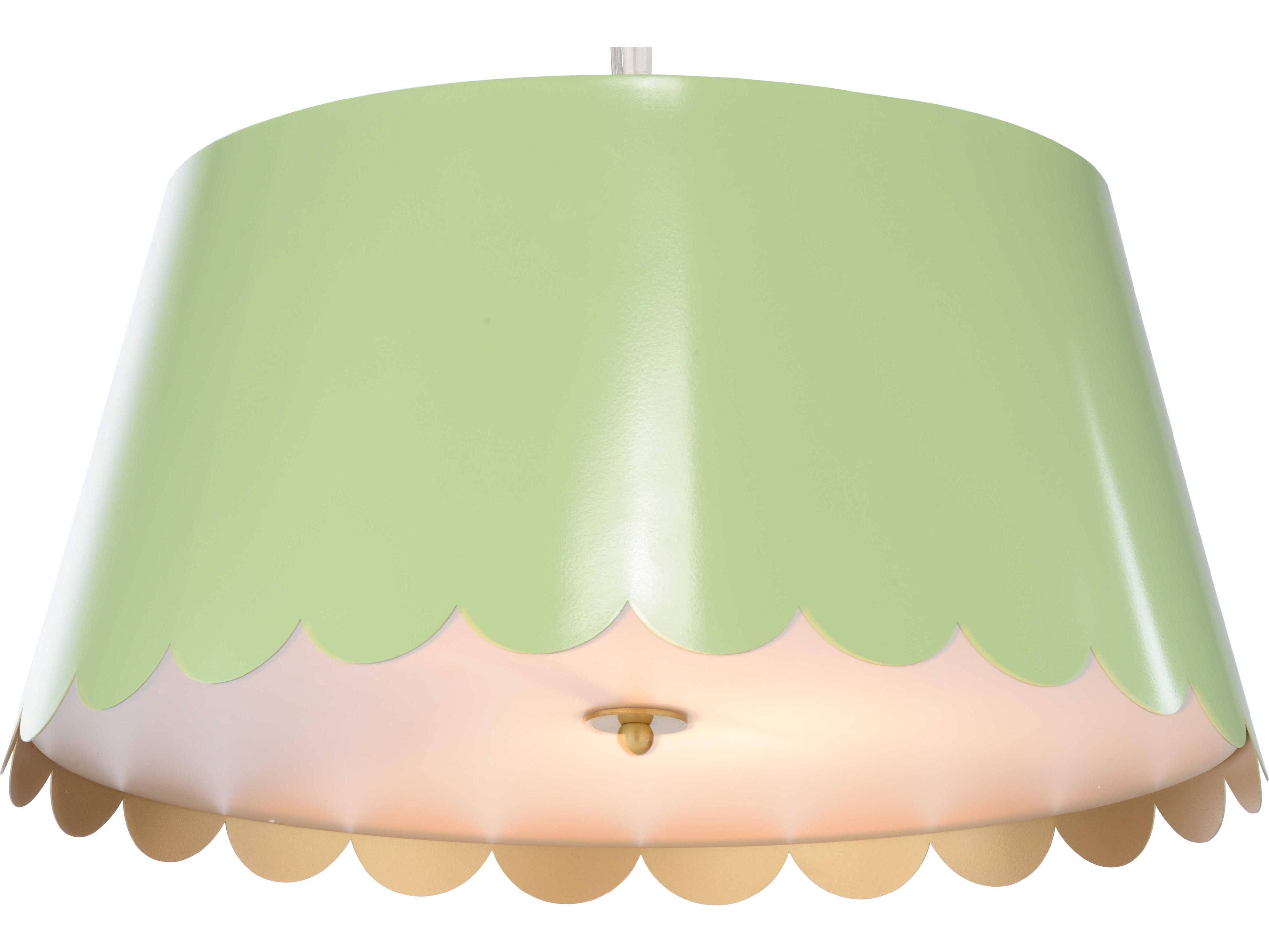 Wildwood Mirasol 2-Light Spring Green Pendant