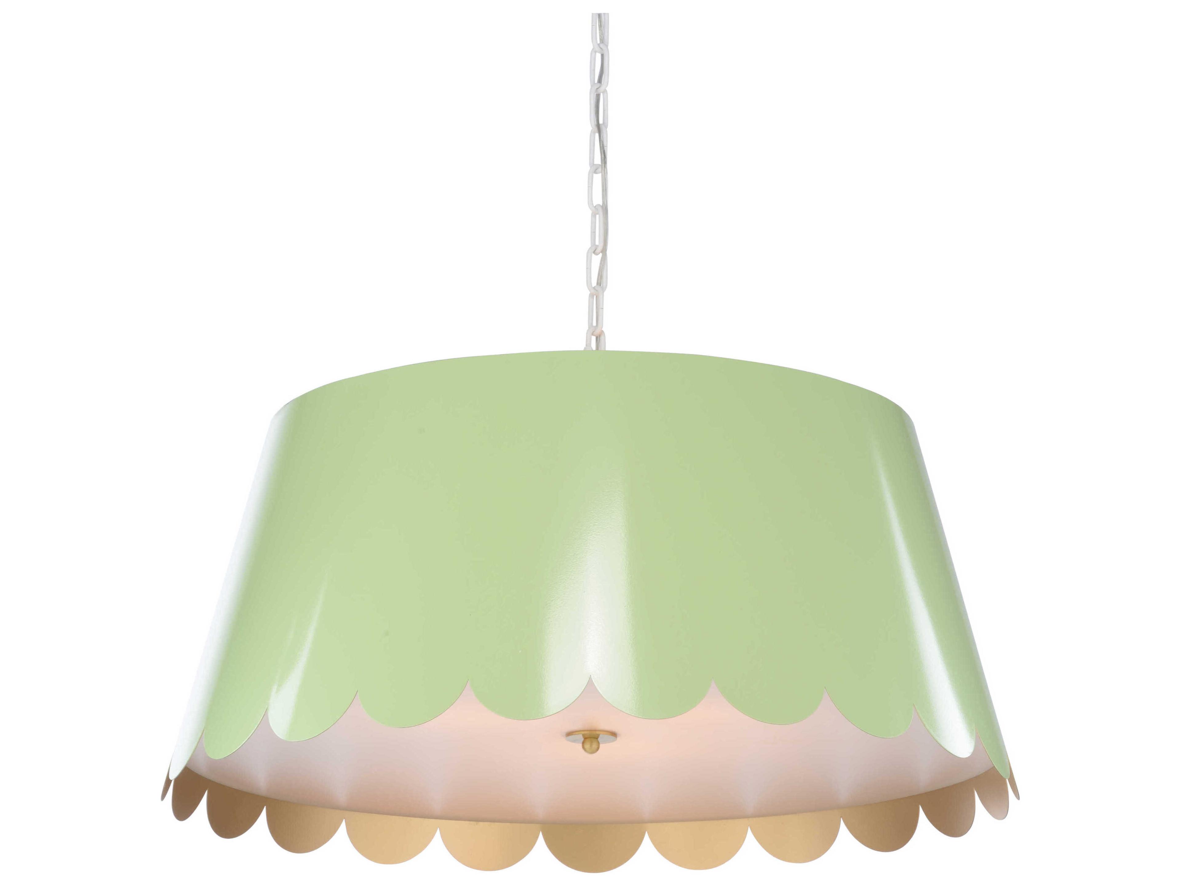 Wildwood Mirasol 3-Light Spring Green Pendant