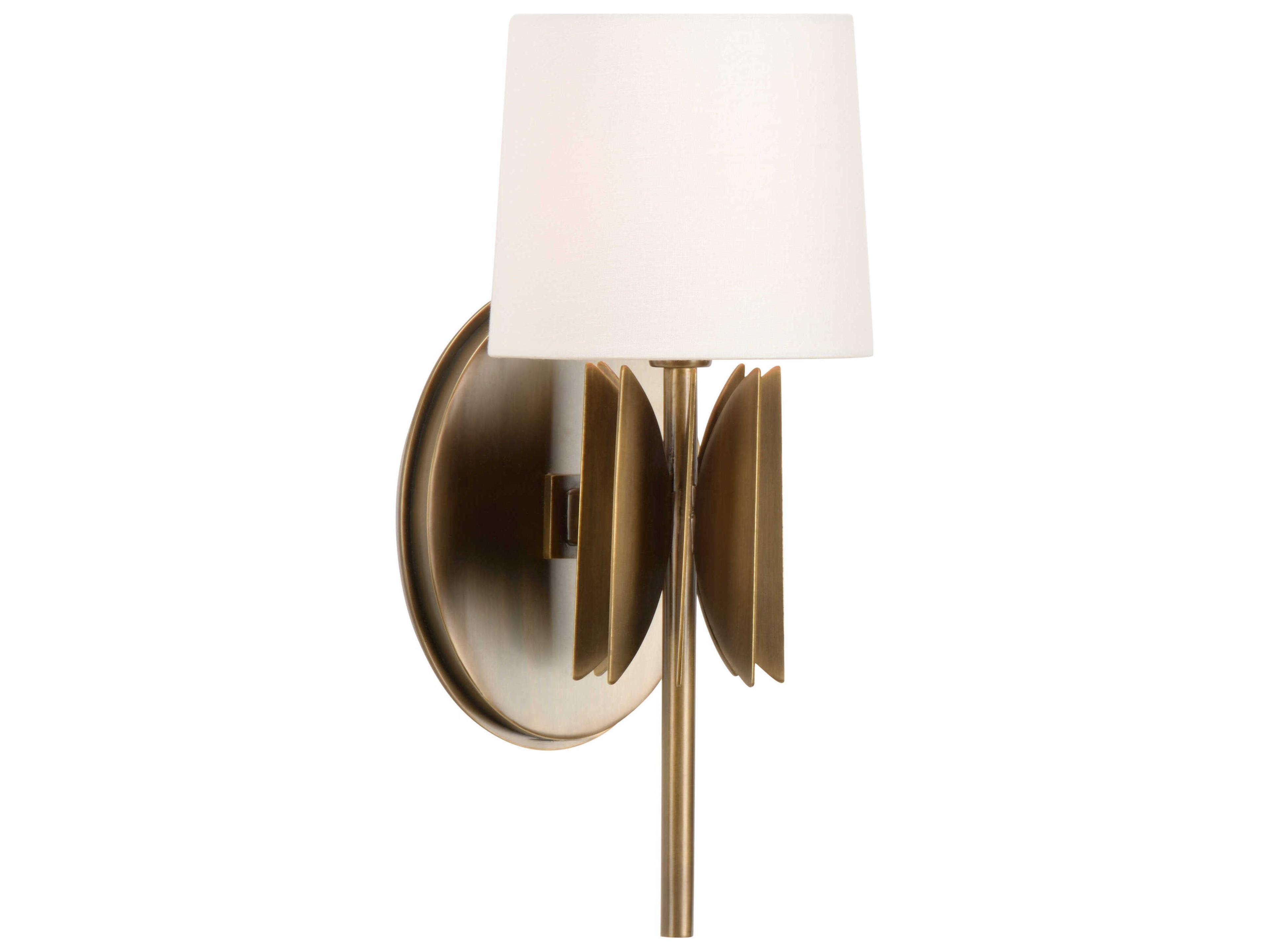 Tilling 1-Light Antique Brass Wall Sconce