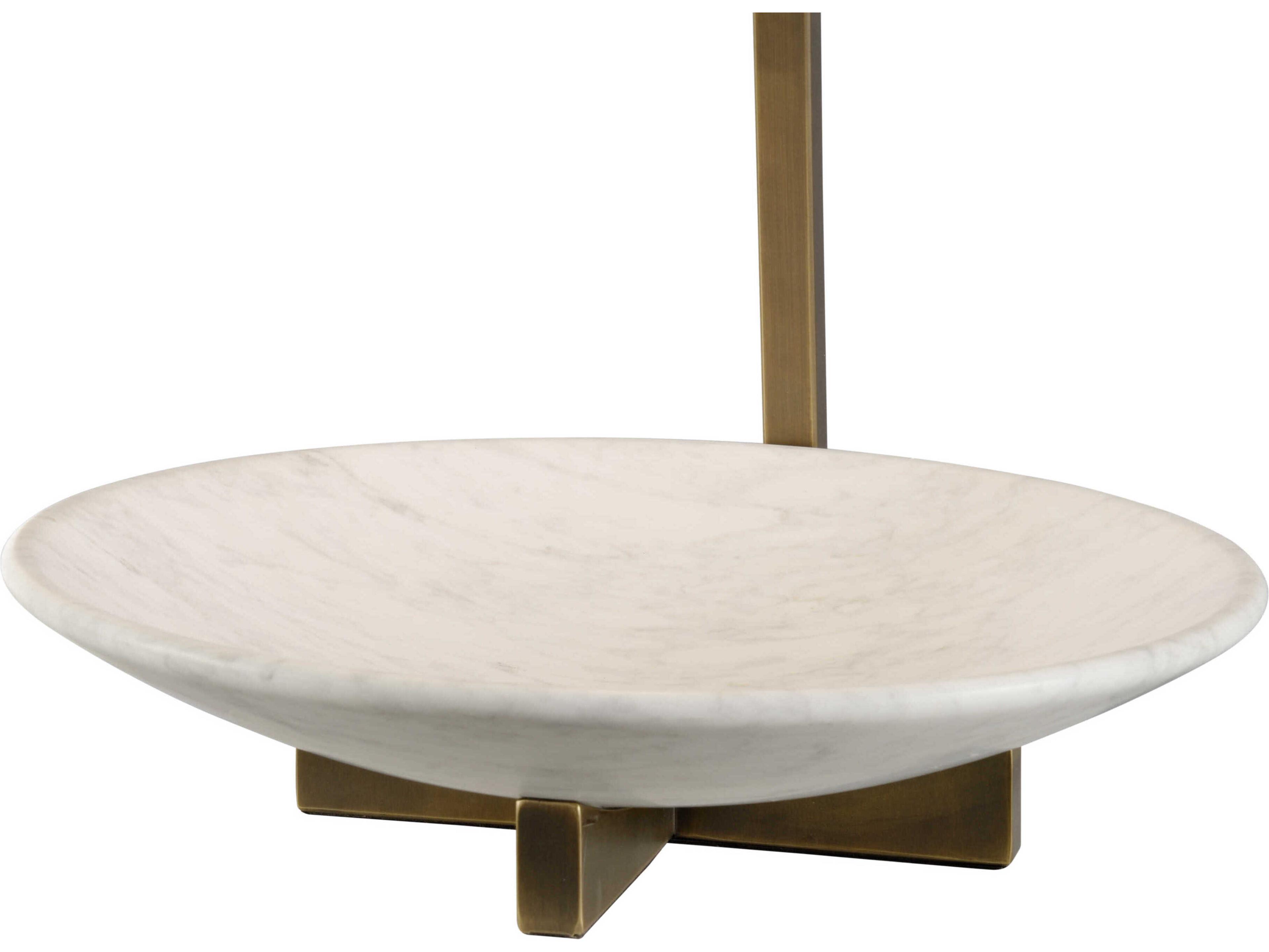 Wildwood Elgin Antique Brass Natural White Off Linen Gold Buffet Lamp