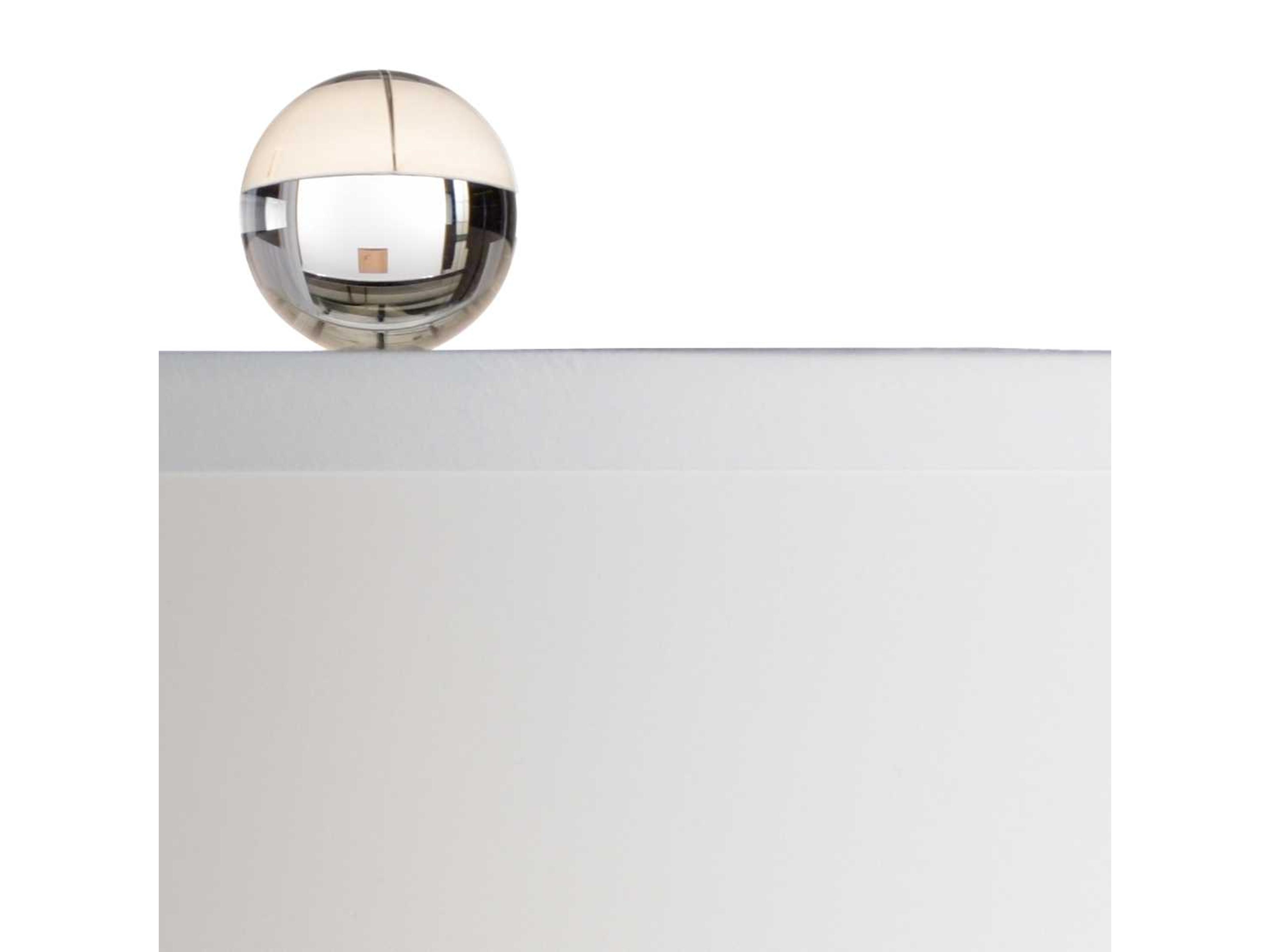 Wildwood Drip Cloud Blue Off White Silk Buffet Lamp