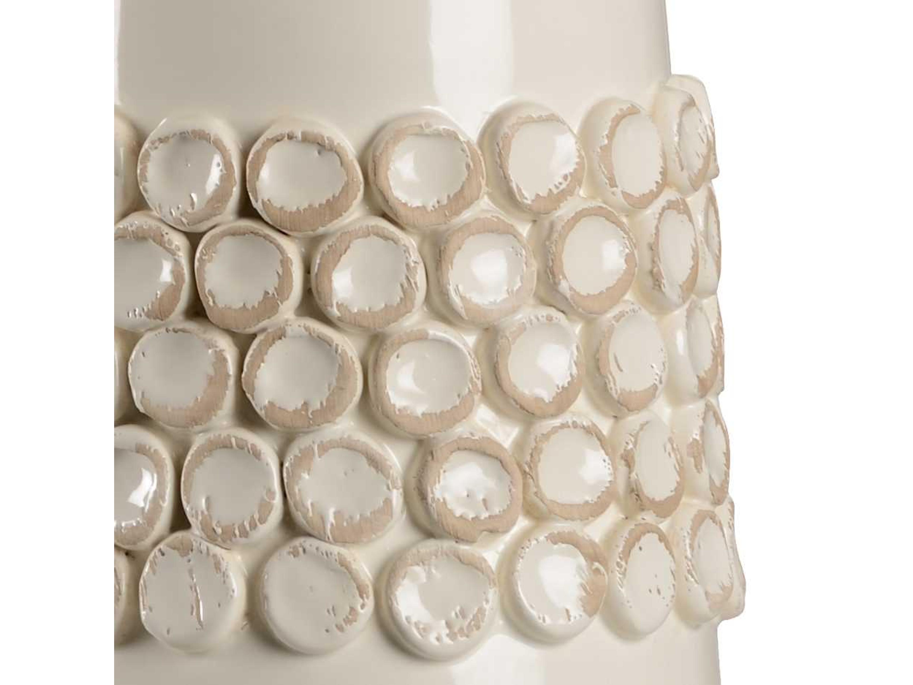 Wildwood Tivoli Aged Cream Silkette Off White Buffet Lamp