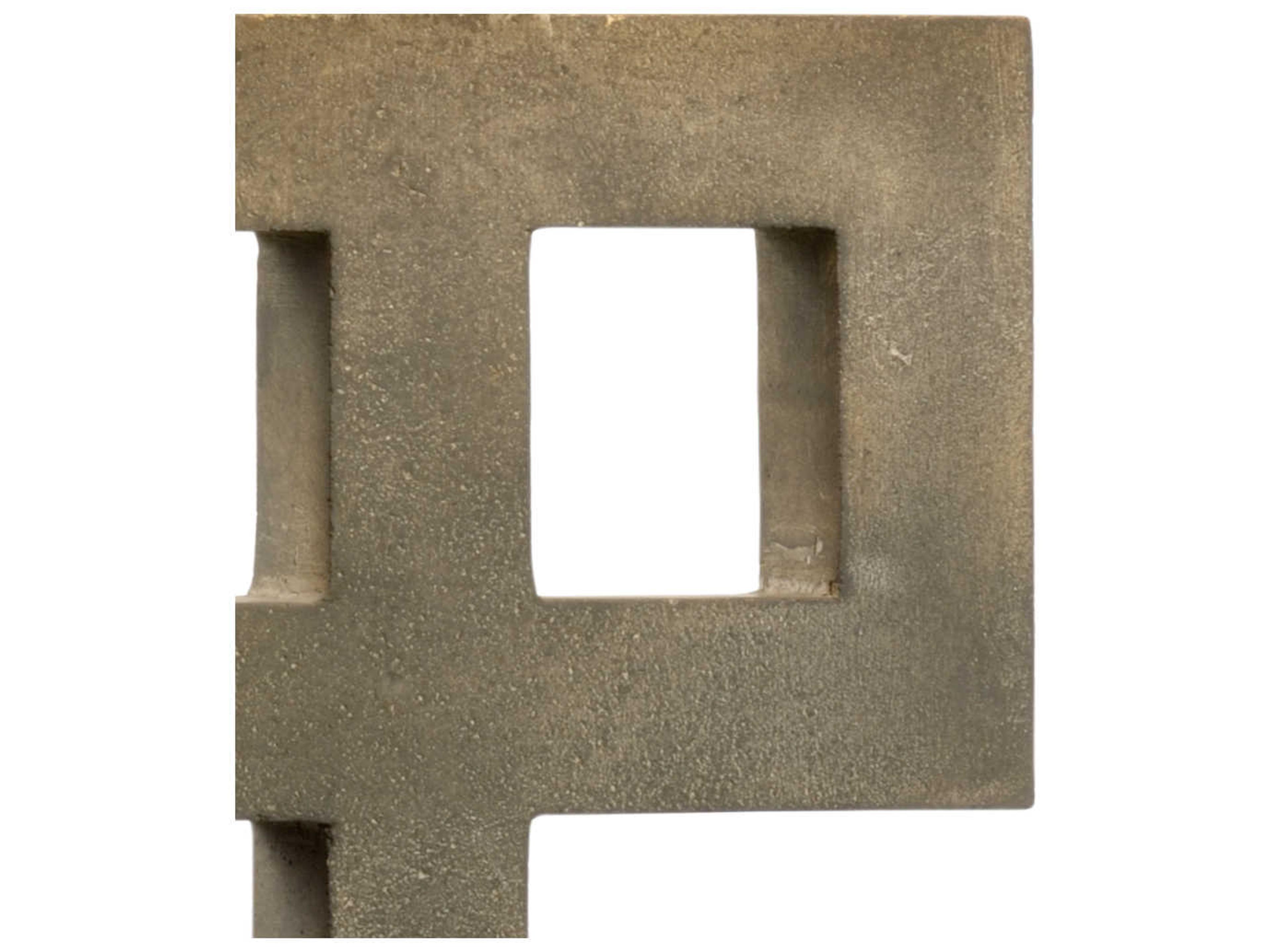 Wildwood Ross Concrete Beige Linen Gray Buffet Lamp