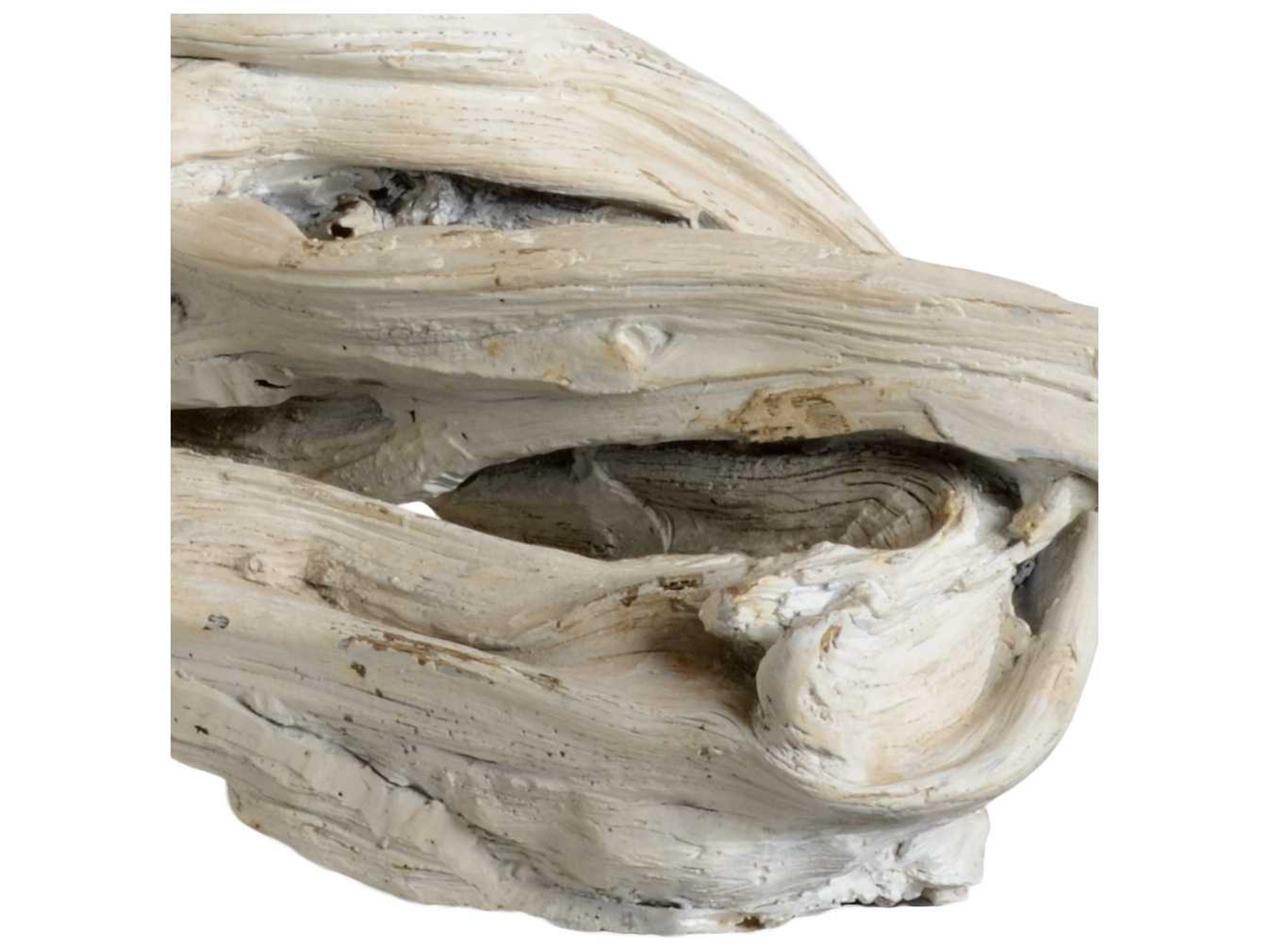 Wildwood Olmsted Antique Whitewash Natural Linen Buffet Lamp