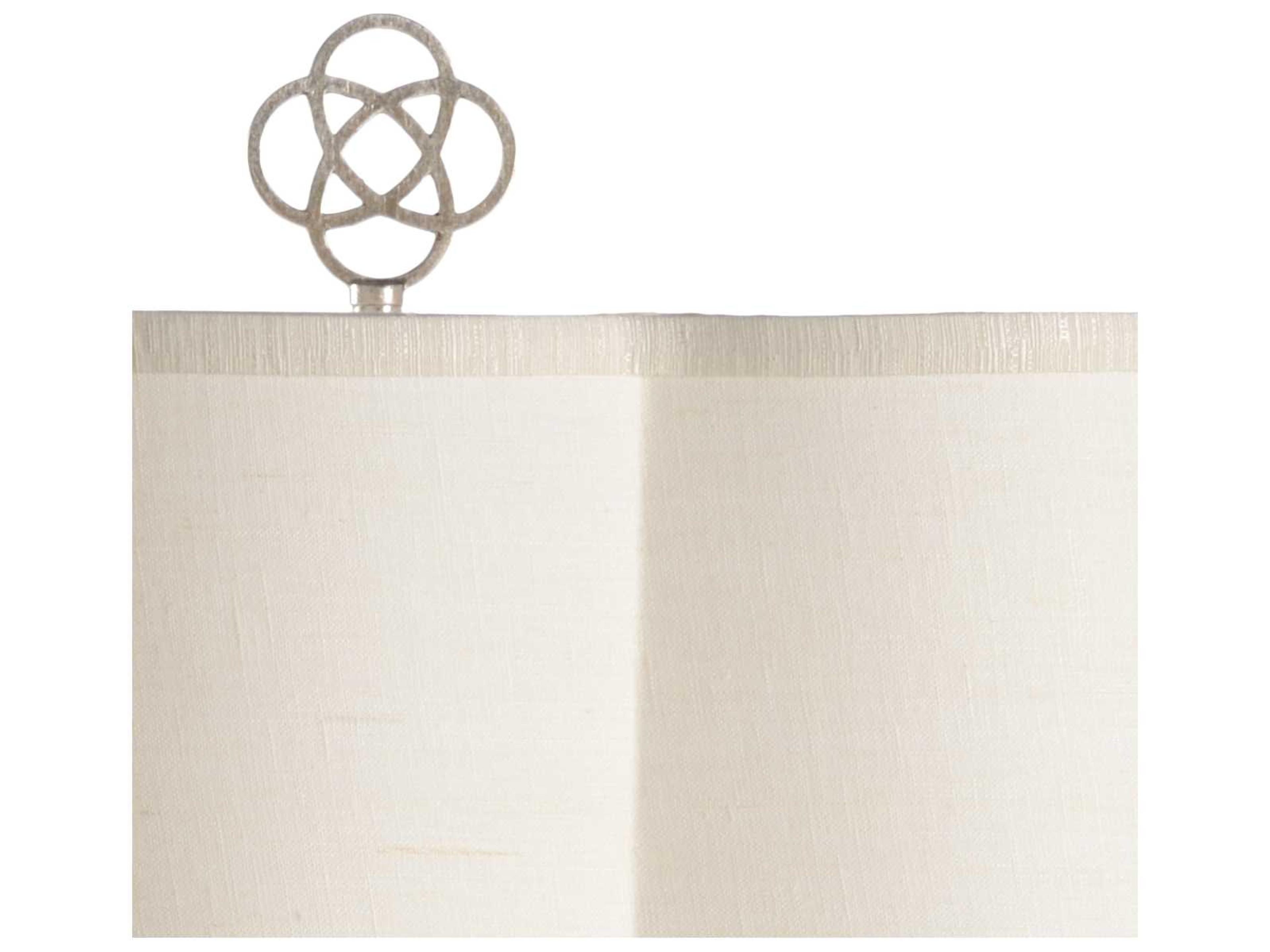 Wildwood Cornelia Snow White Off Linen Buffet Lamp