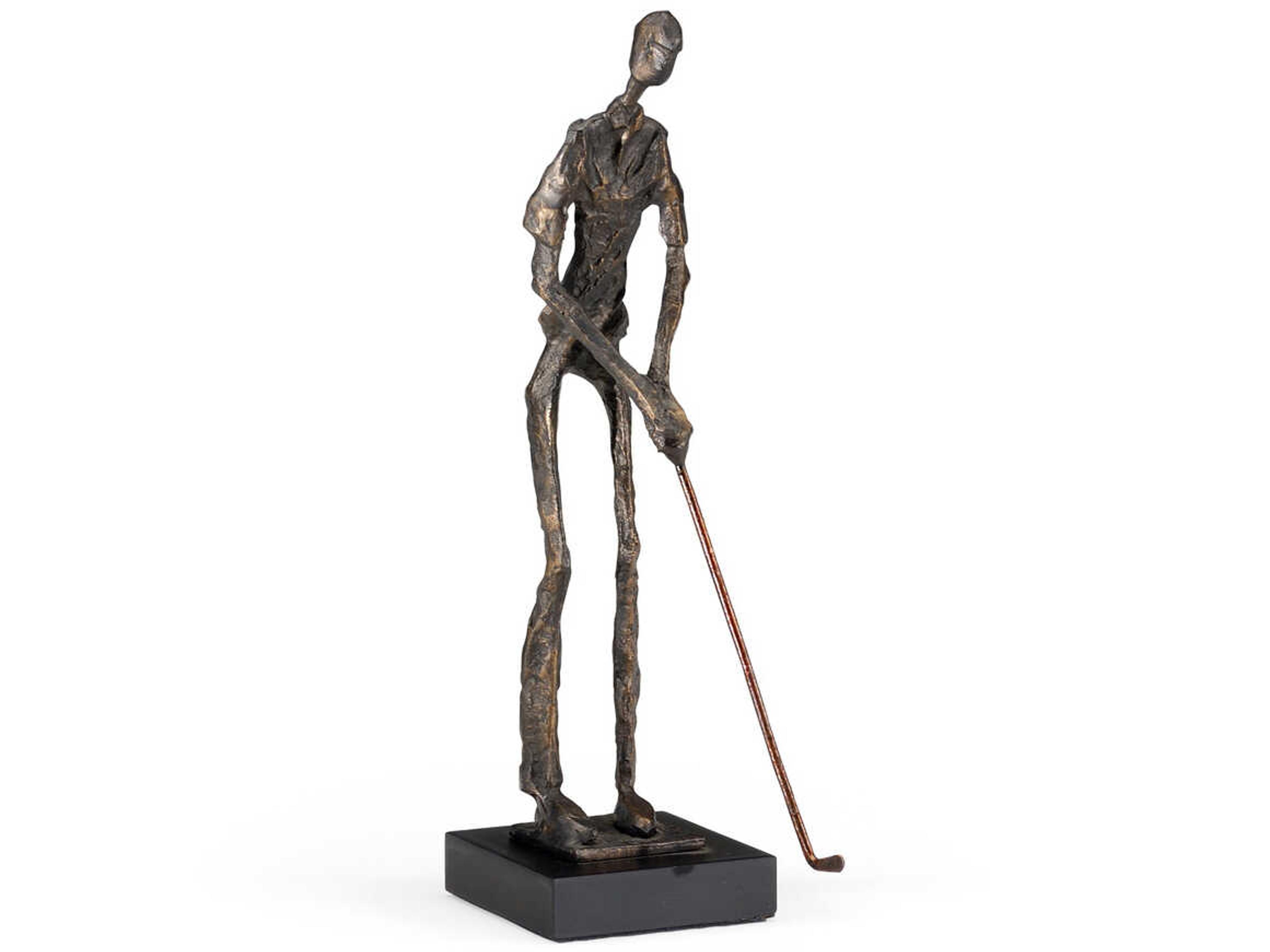 Putting Golfer Sculpture