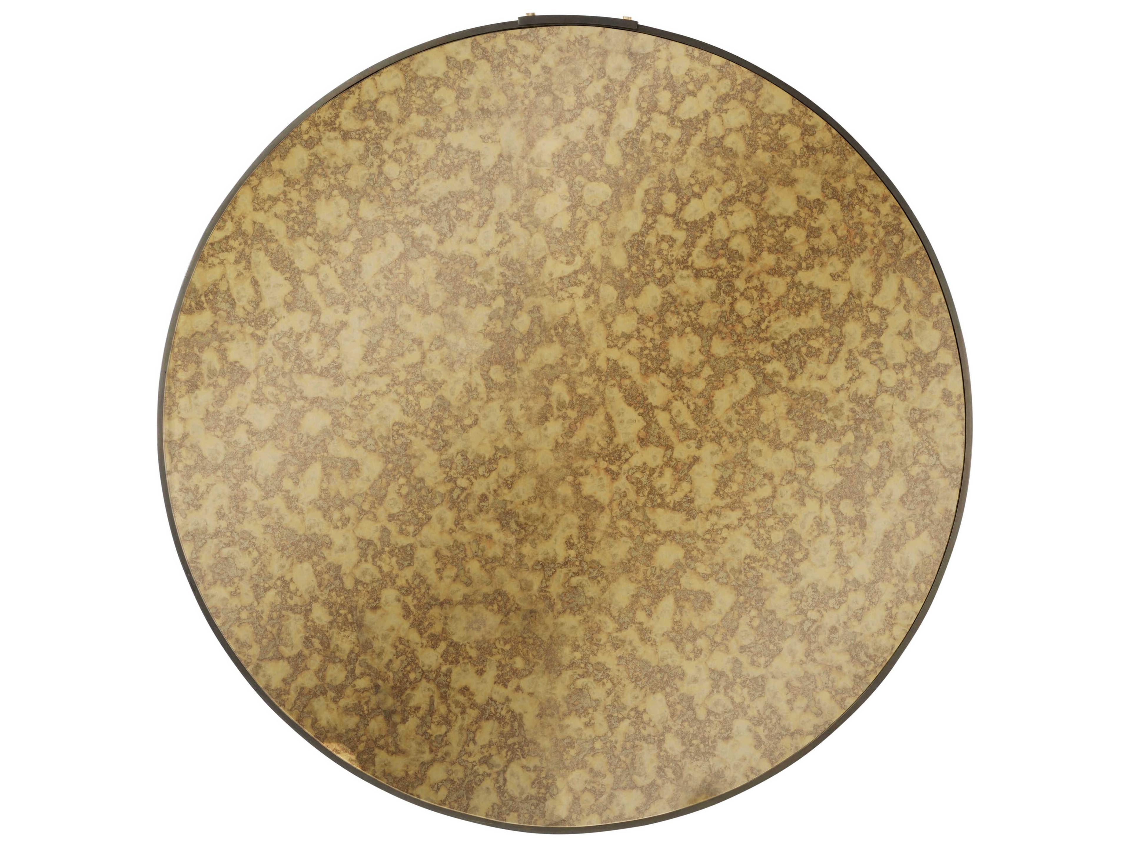 Wildwood Brazing Round Wall Mirror