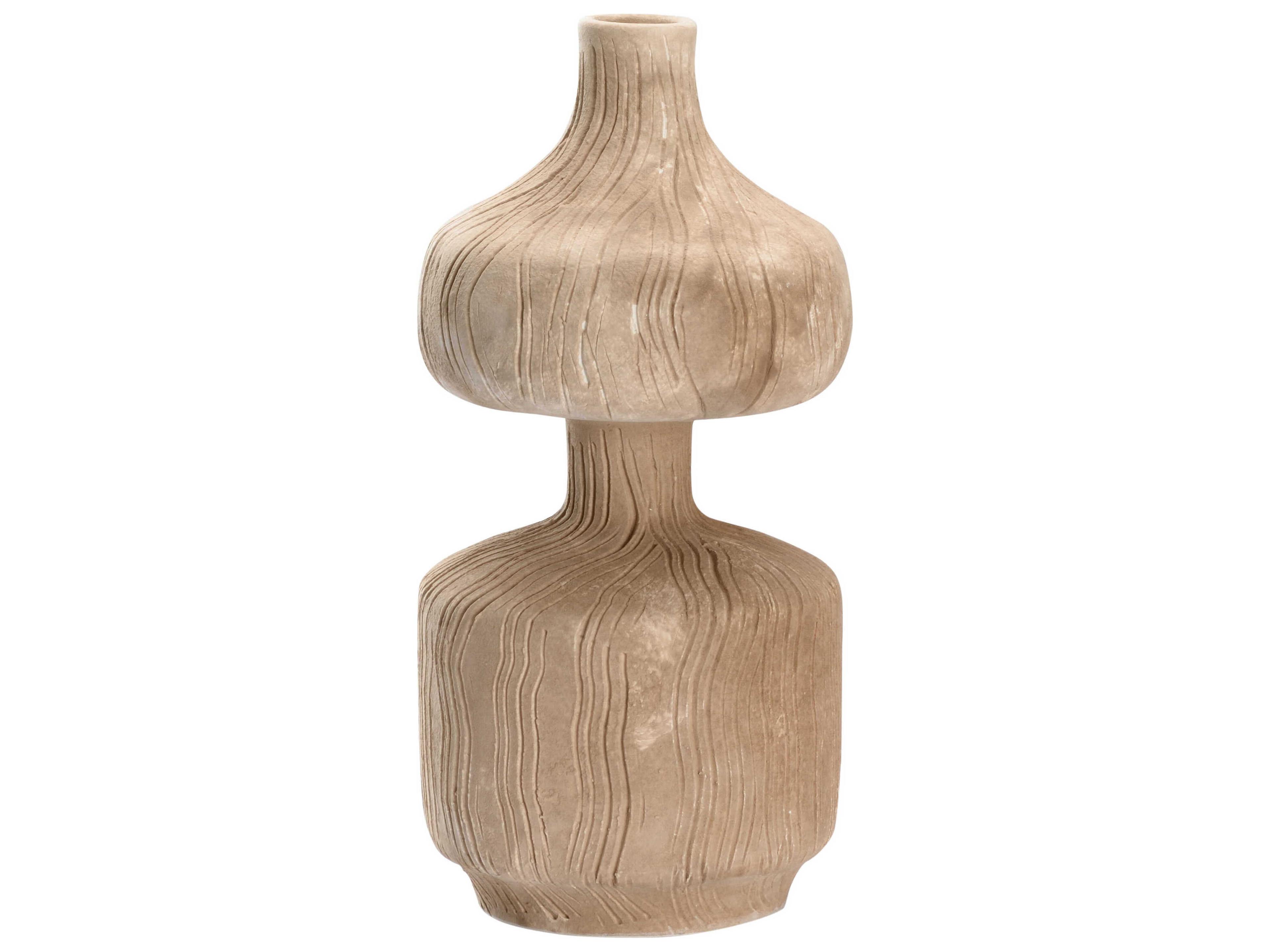 Wildwood Marley Matte Beige Vase