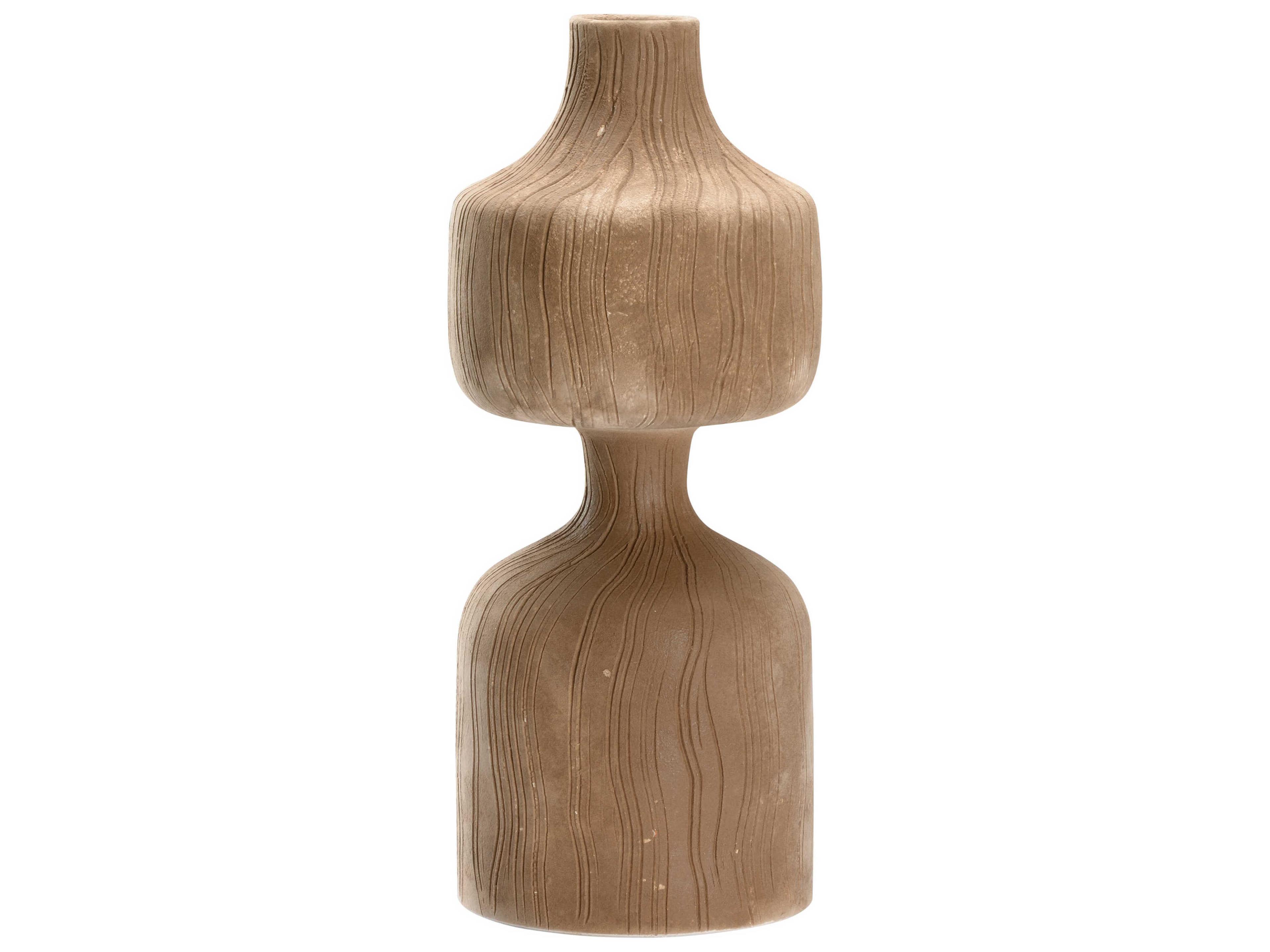 Wildwood Marley Matte Beige Vase