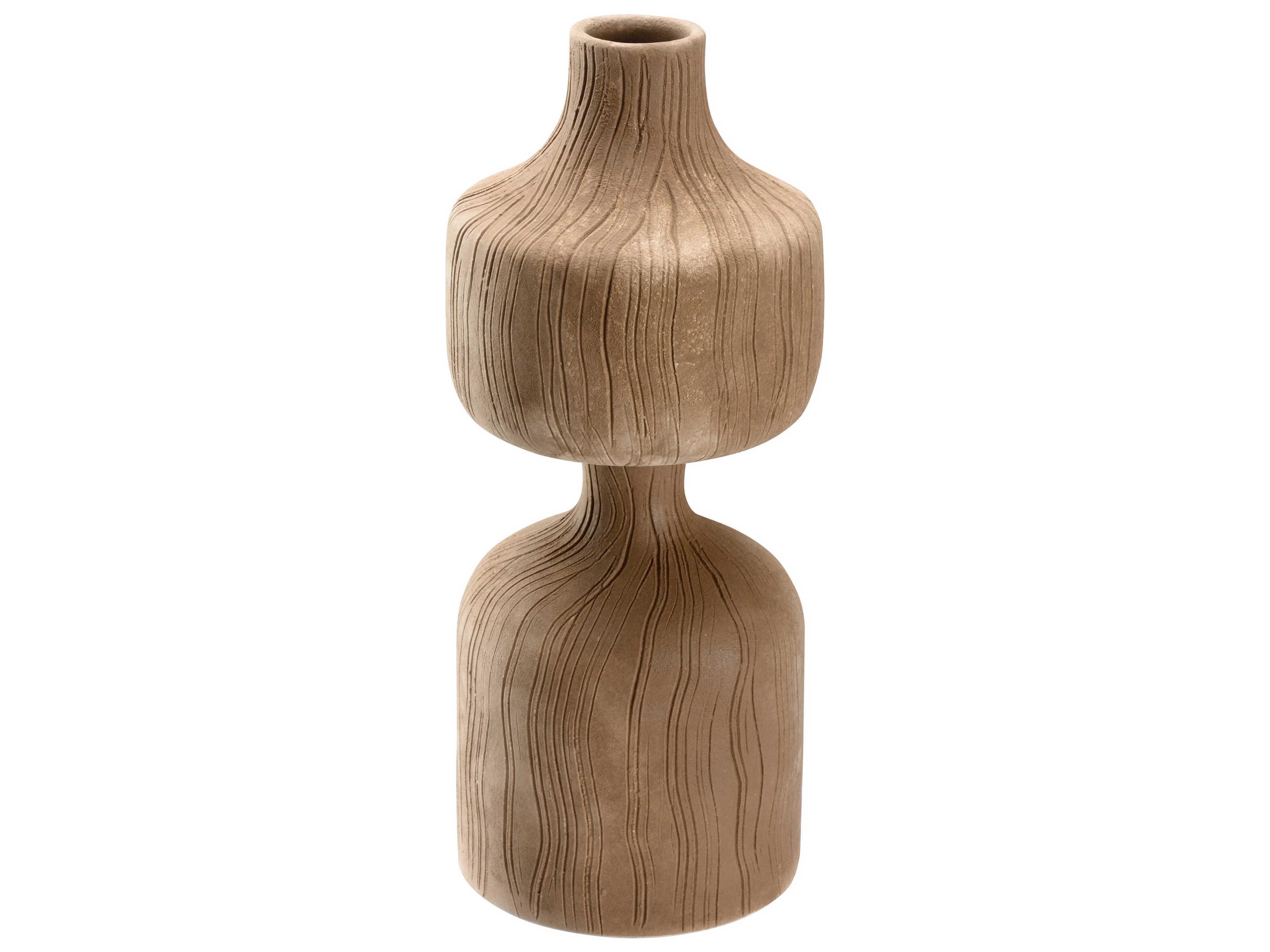 Wildwood Marley Matte Beige Vase