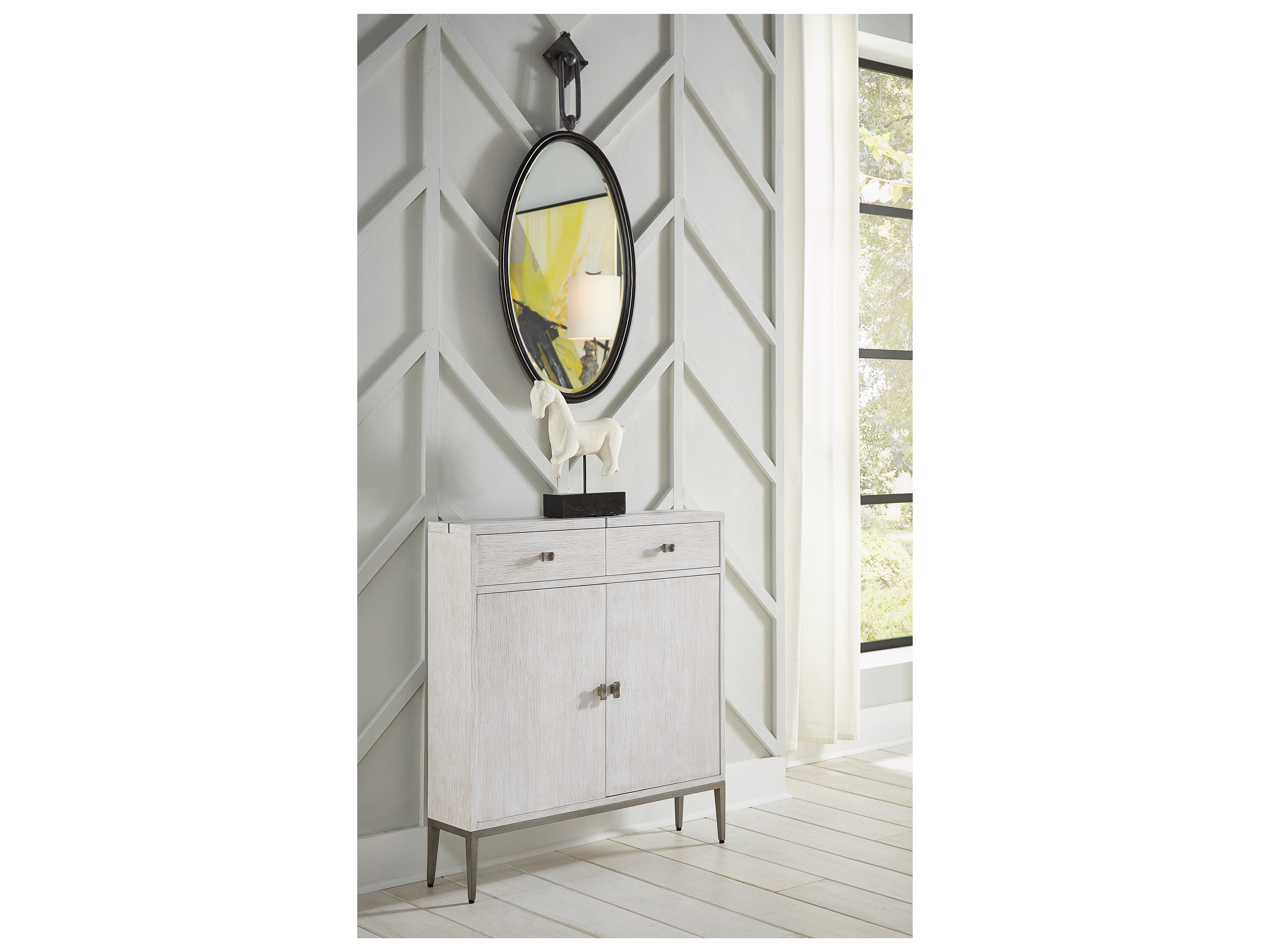 Wildwood Larry Laslo Bronze Beveled Clear Wall Mirror Oval