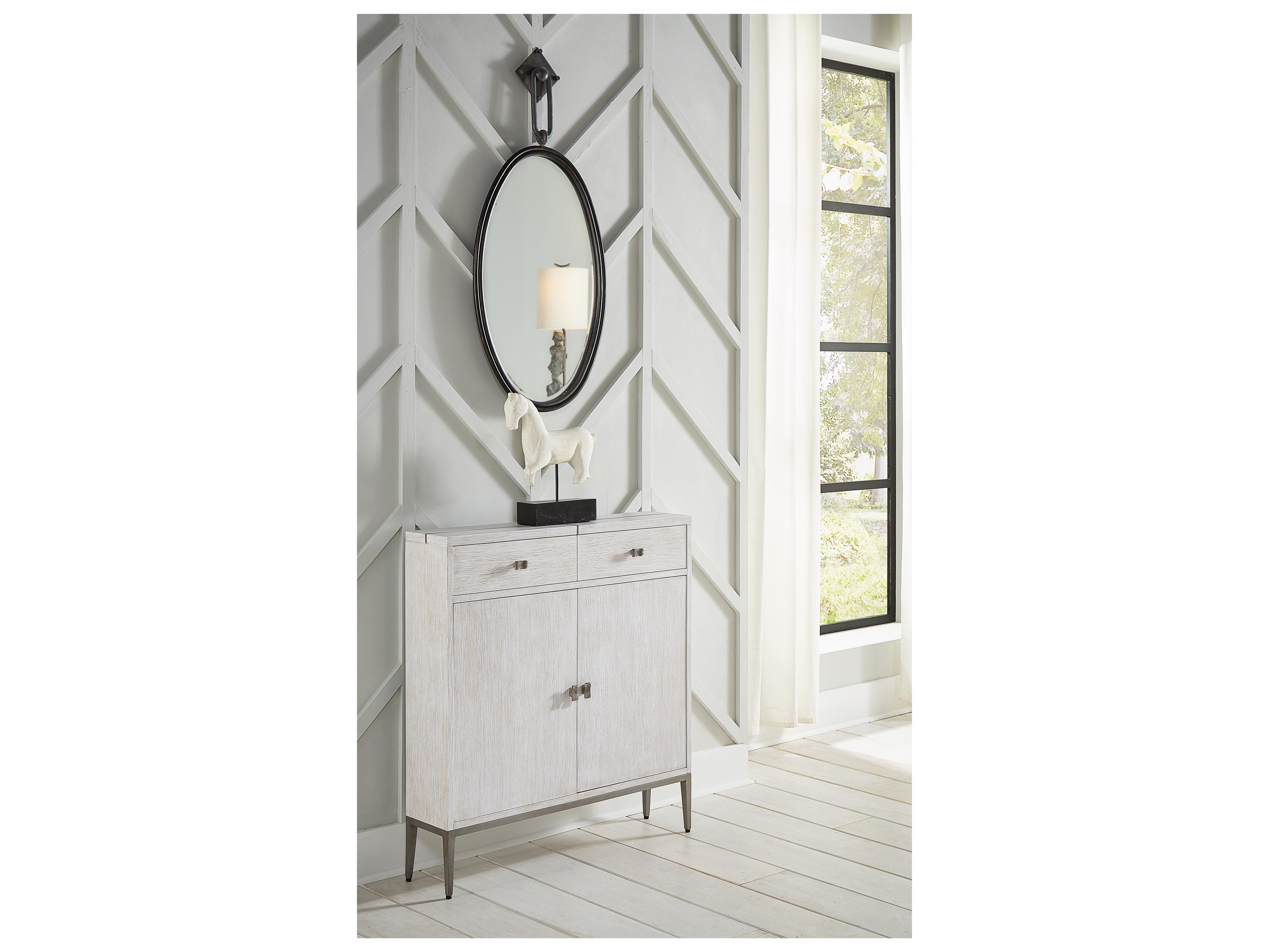 Wildwood Larry Laslo Bronze Beveled Clear Wall Mirror Oval