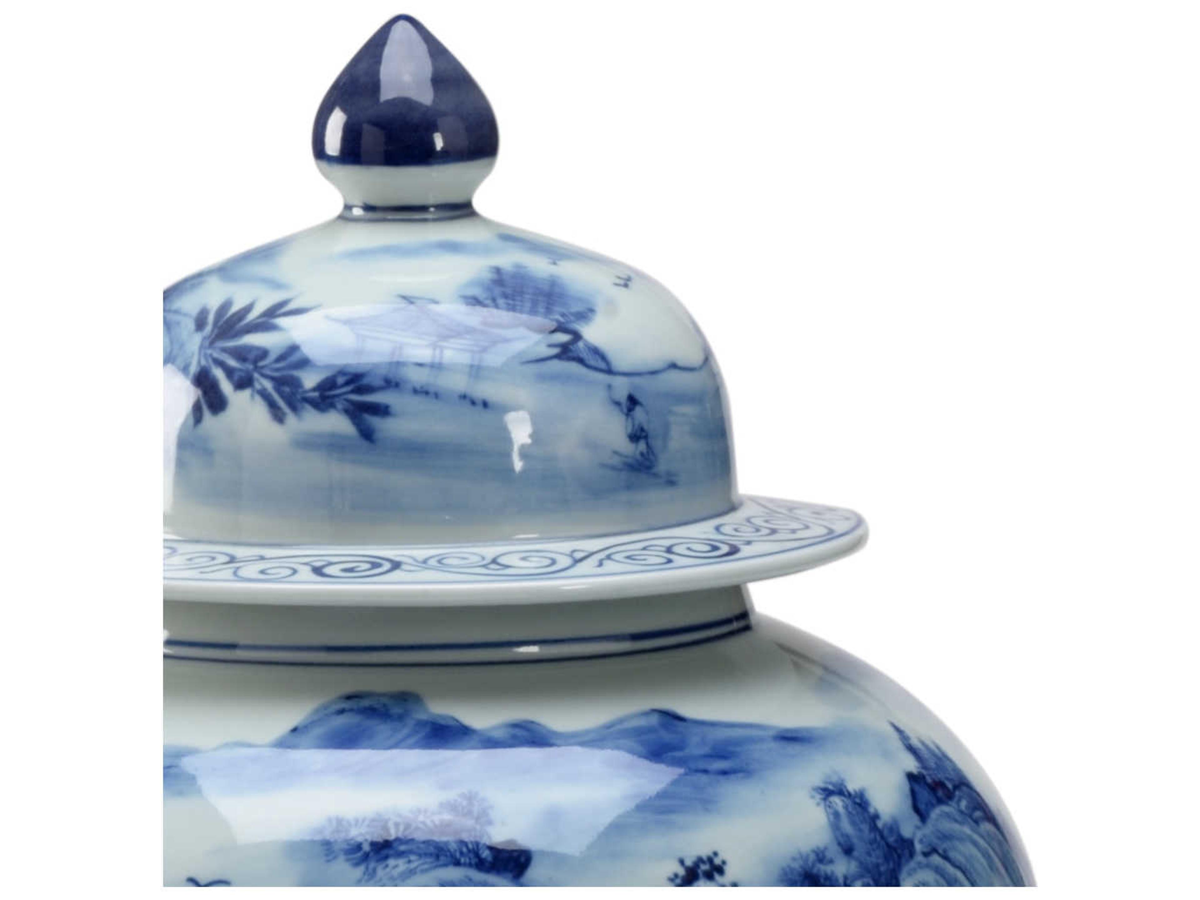 Wildwood Blue June Urns Set of 2