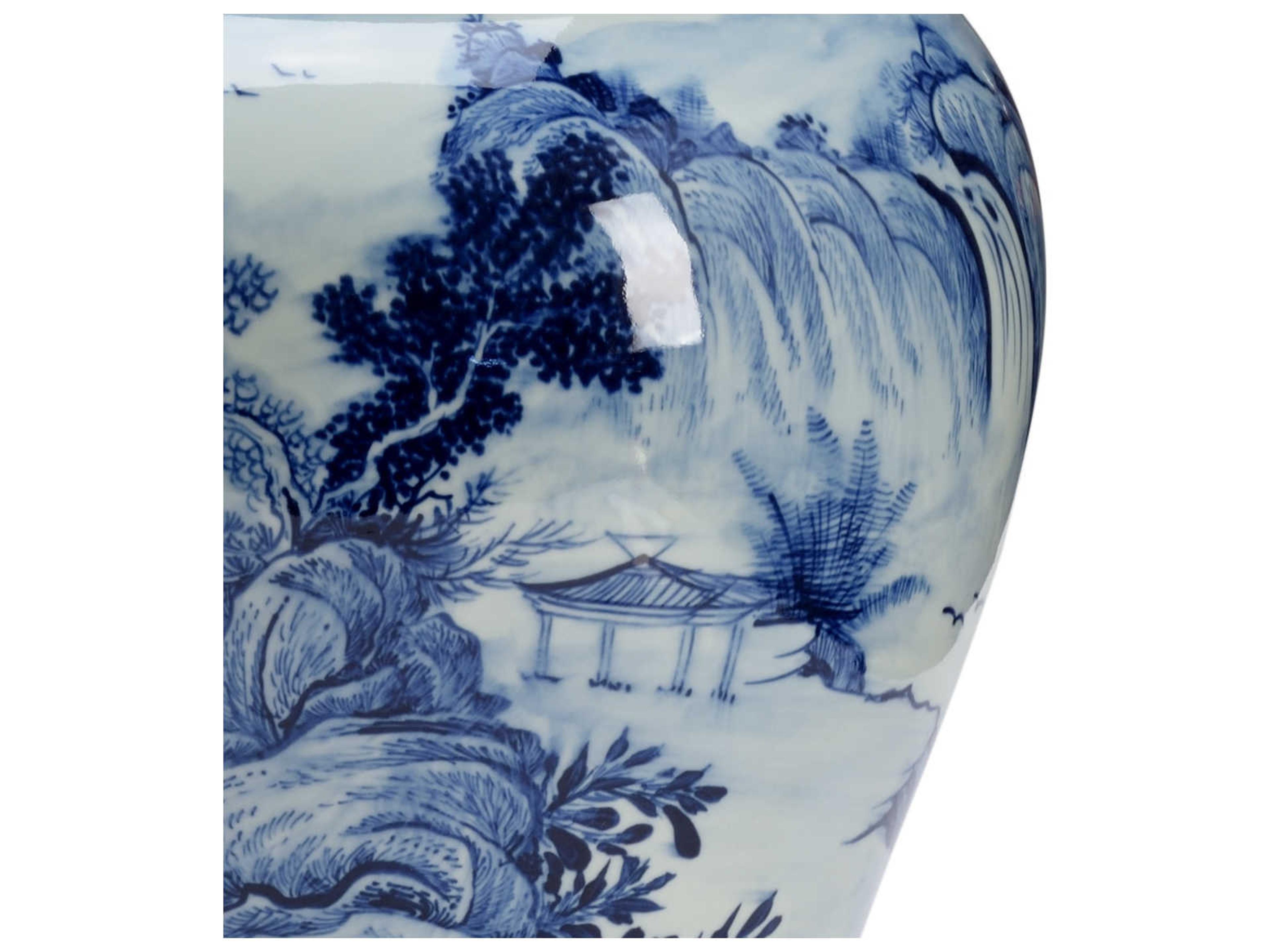 Wildwood Blue June Urns Set of 2