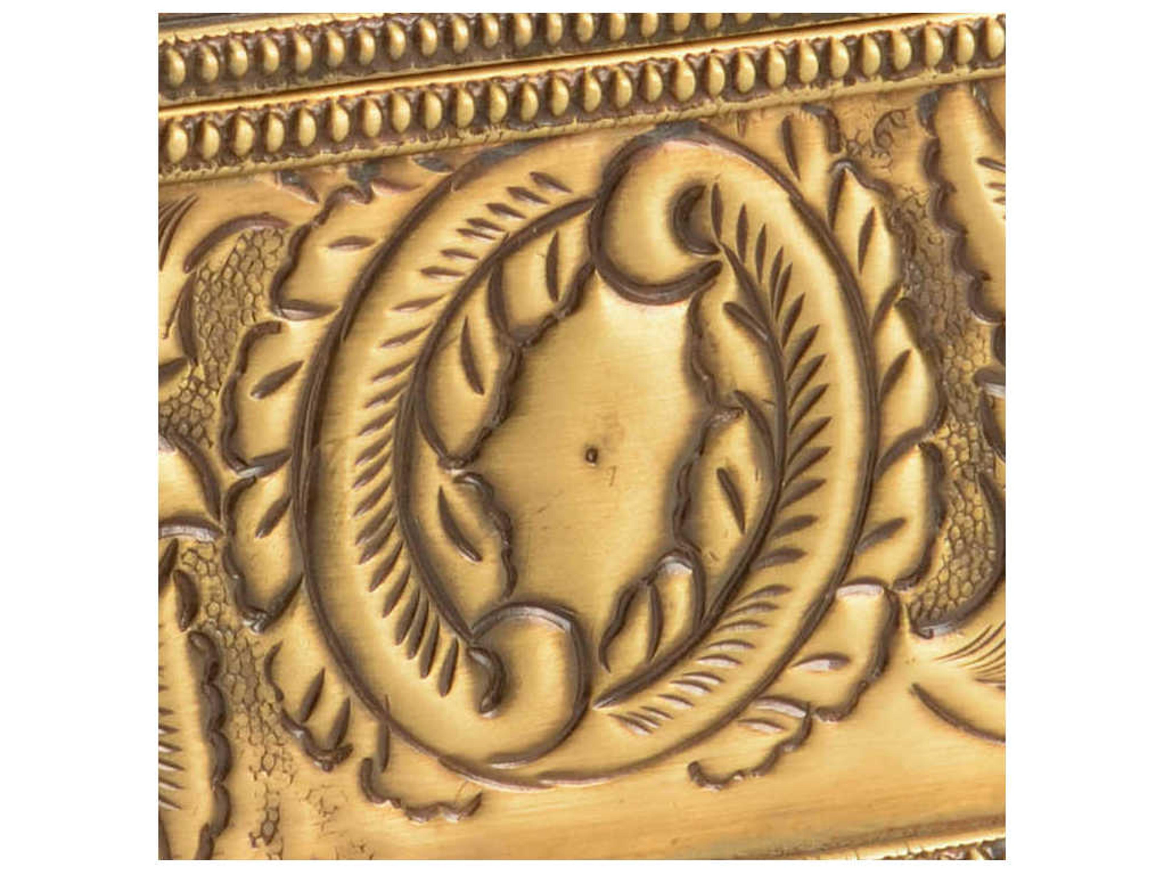 Wildwood Linville Oaks Brass Box