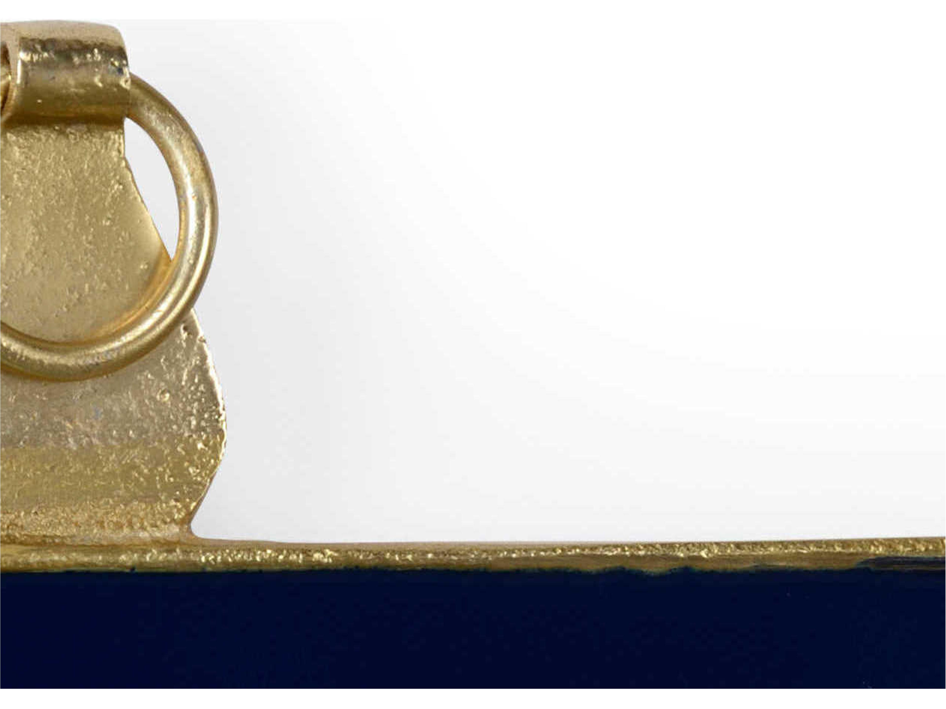 Wildwood Navy Enamel Picture Frame