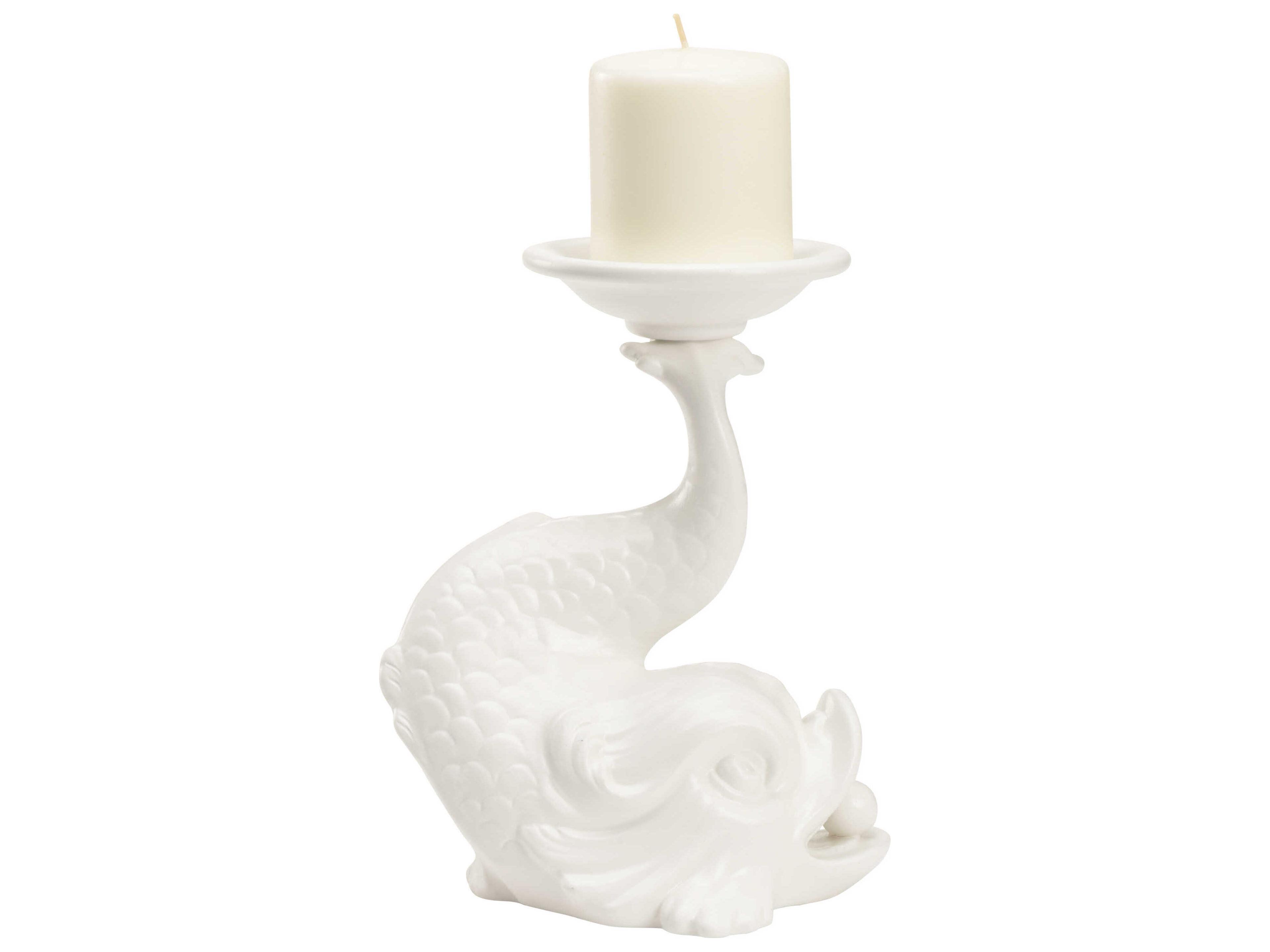 Wildwood Italian Renaissance Dolphin Candleholder