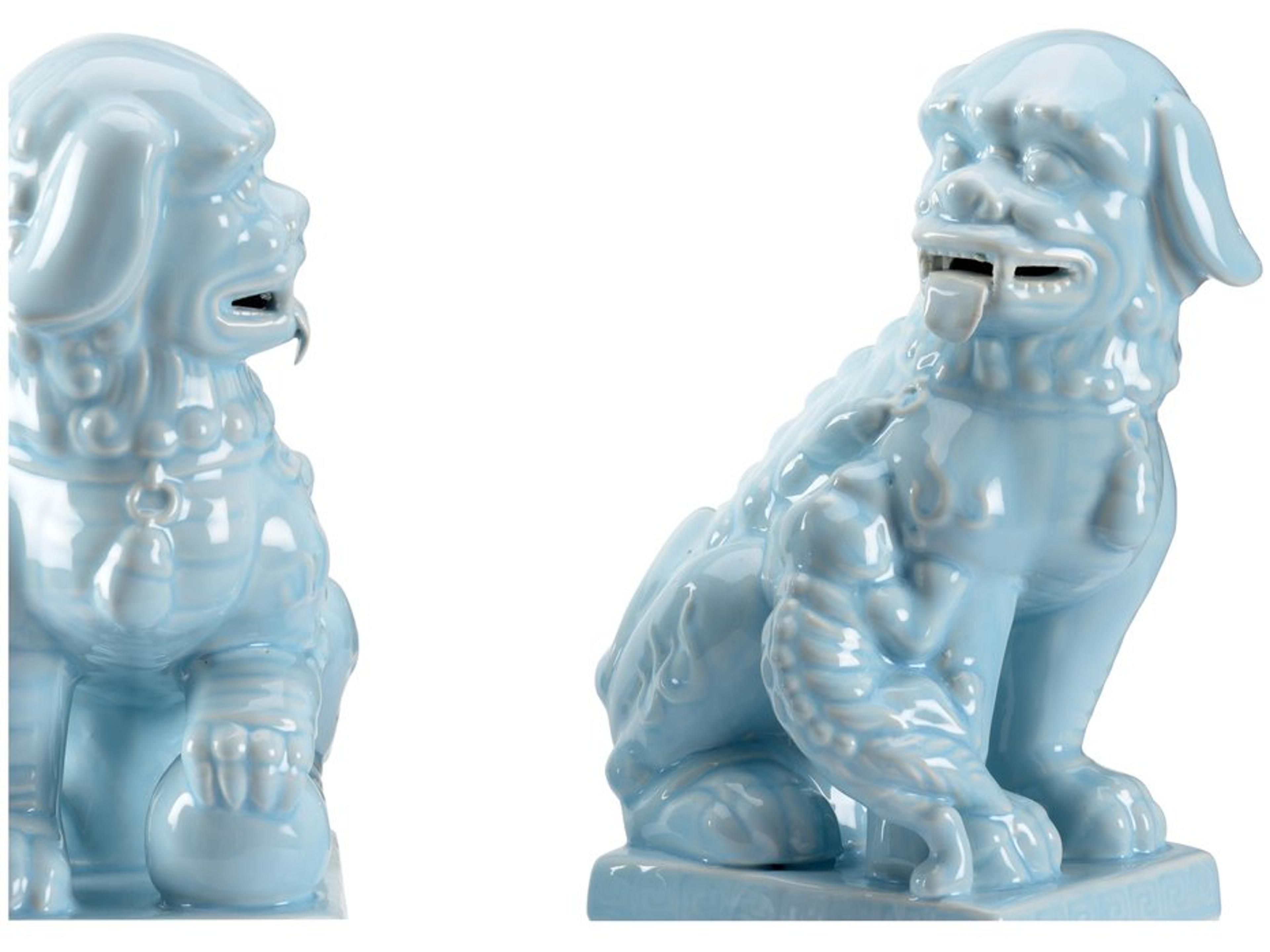 Wildwood Hawaiian Breeze Foo Dogs Sculpture Set of 2