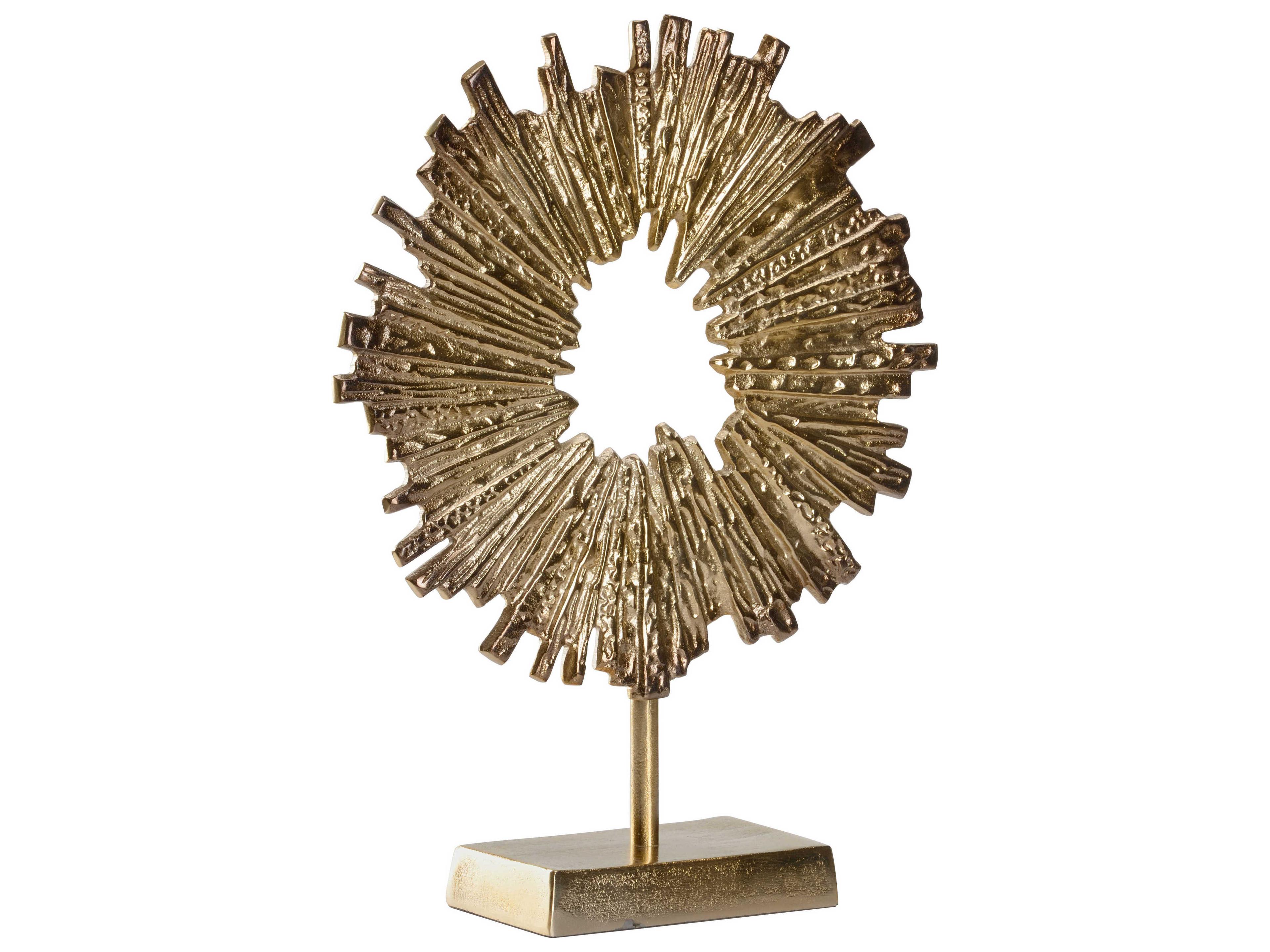 Gold Brown Ombre Sculpture