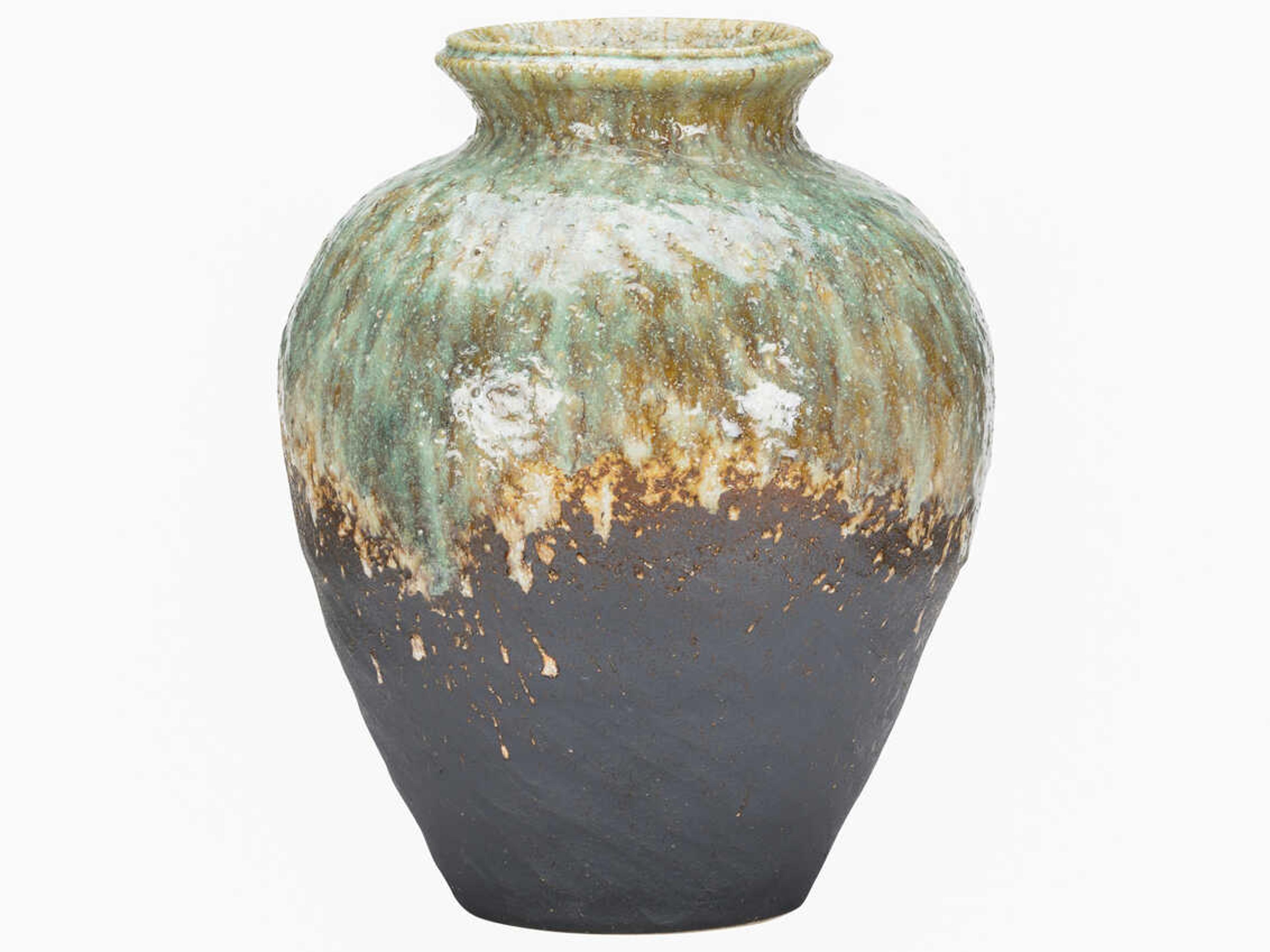 Wildwood Shiga Brown Cream Daichi Vase