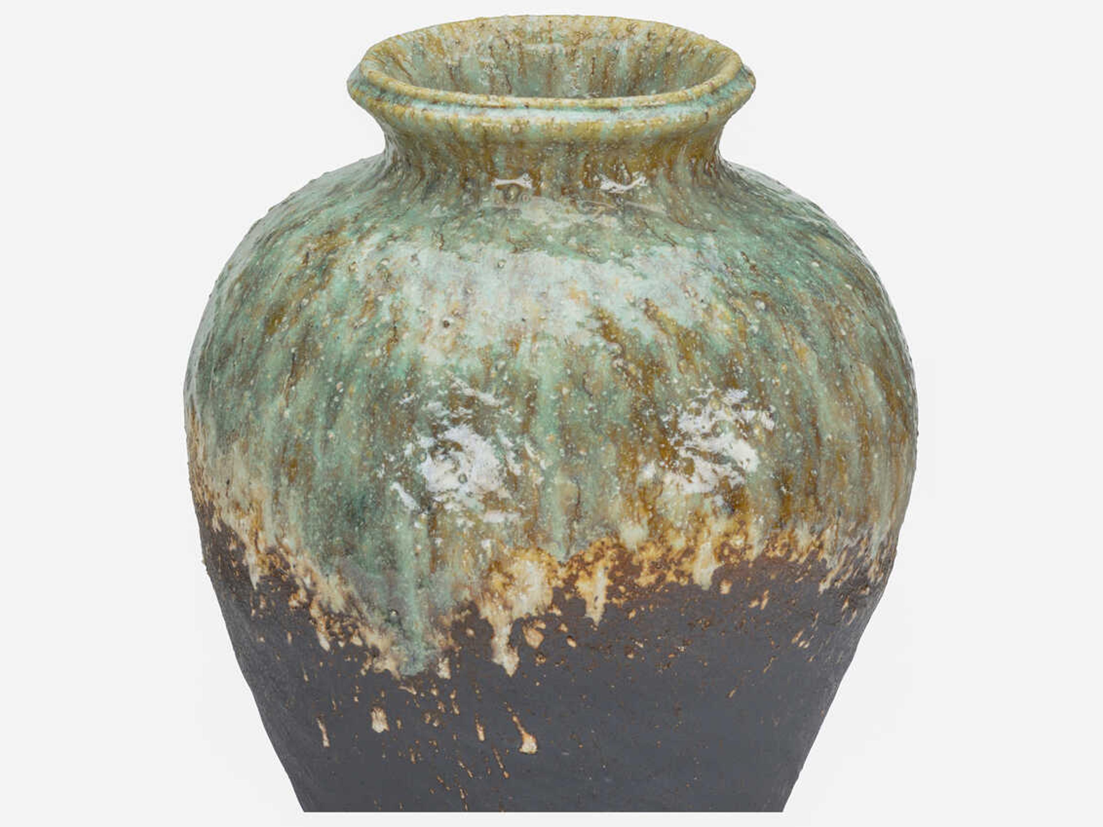 Wildwood Shiga Brown Cream Daichi Vase