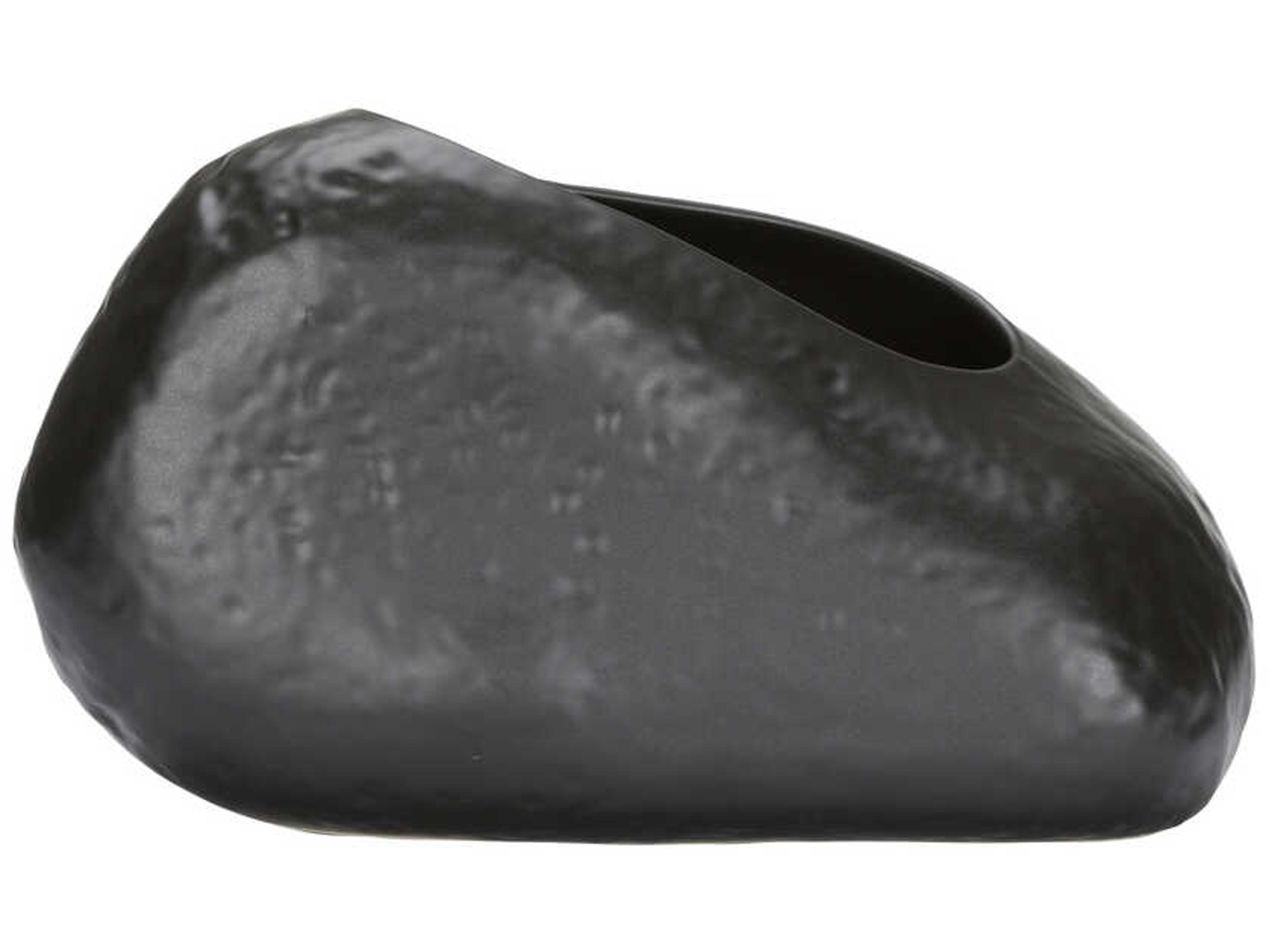 Wildwood Shiga Black Glaze Ikebana Ishi Vase