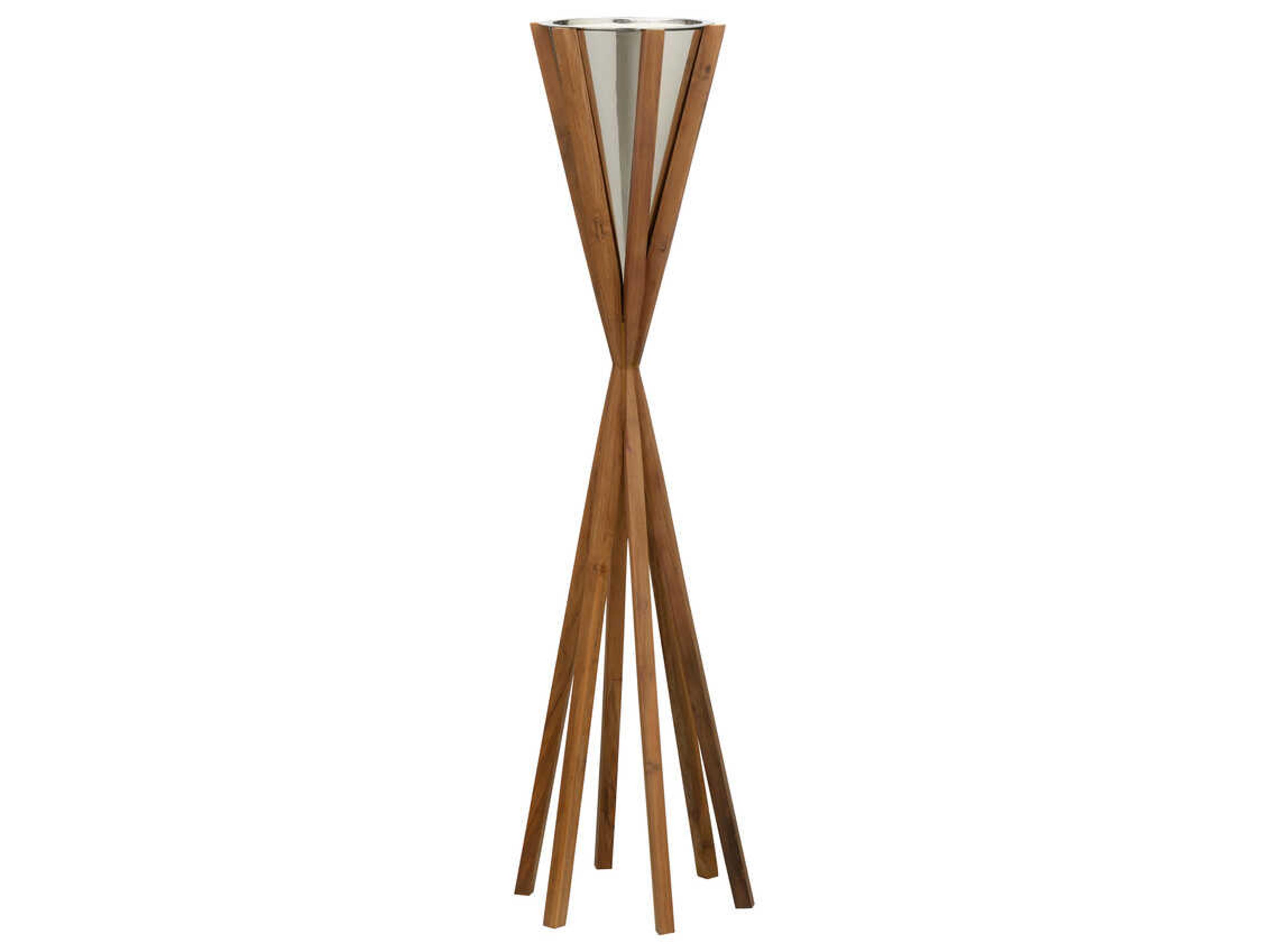 Wildwood Teton Polished Nickel Candle Holder