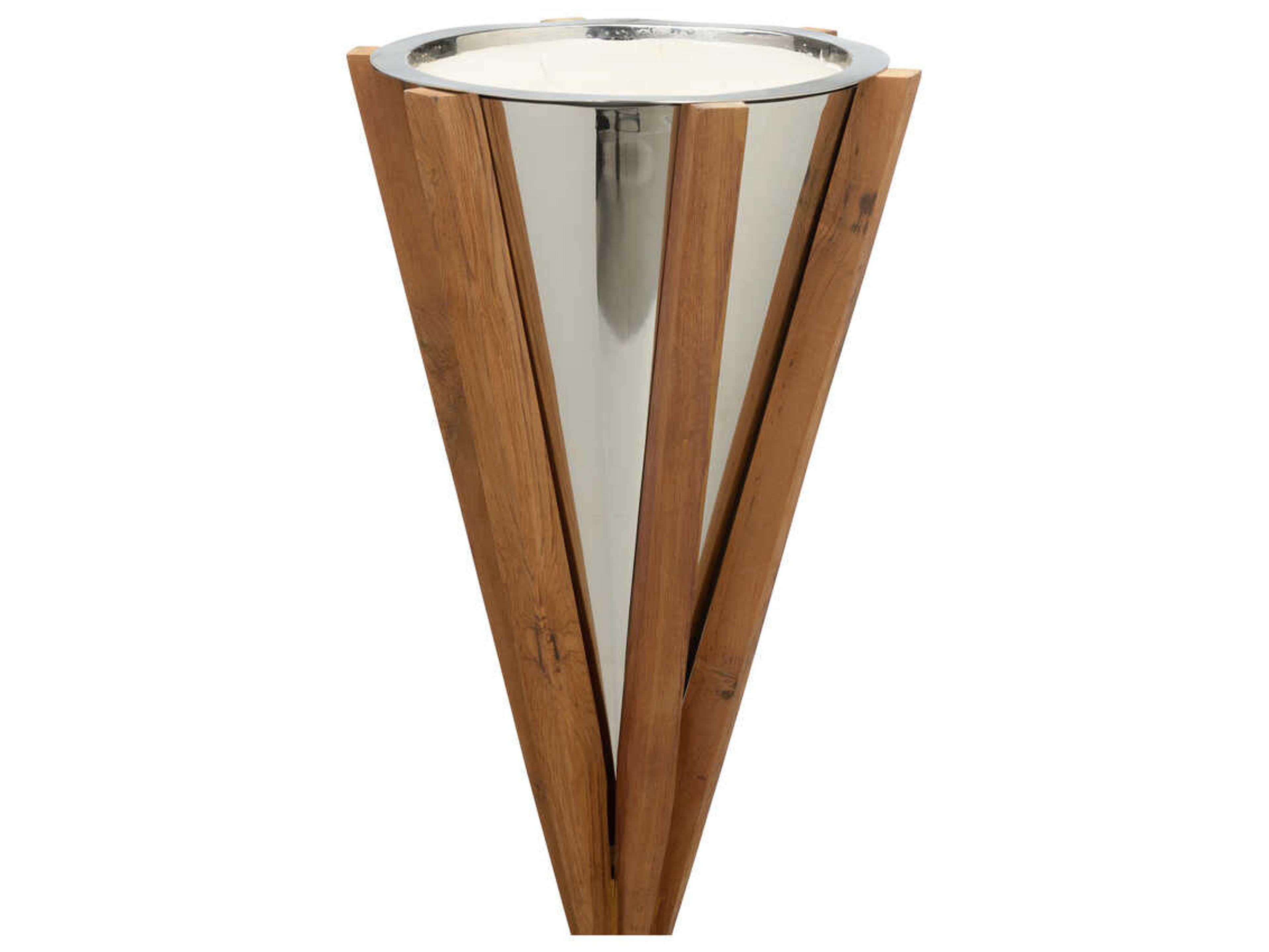 Wildwood Teton Polished Nickel Candle Holder