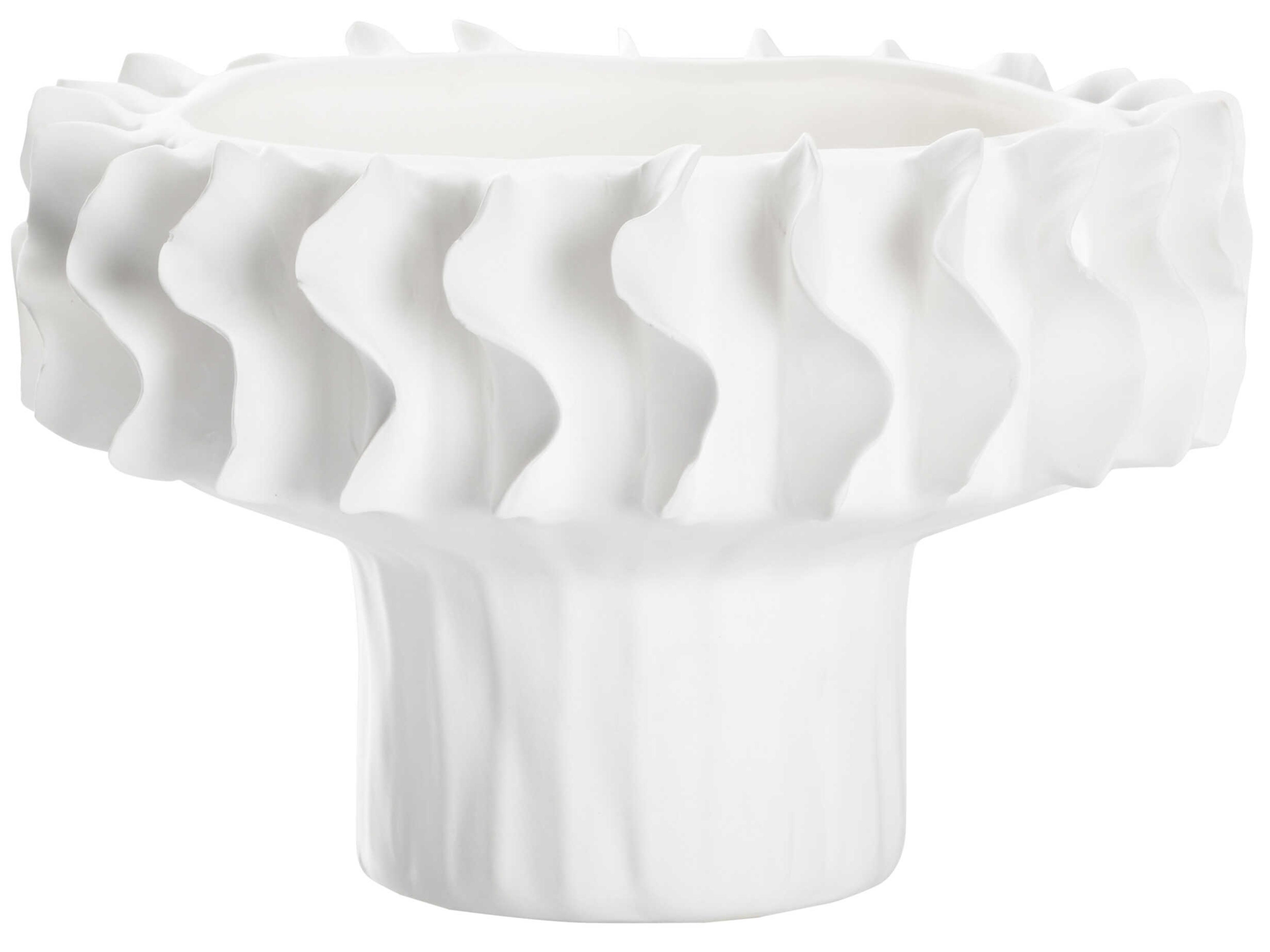 Barcelona White Vase