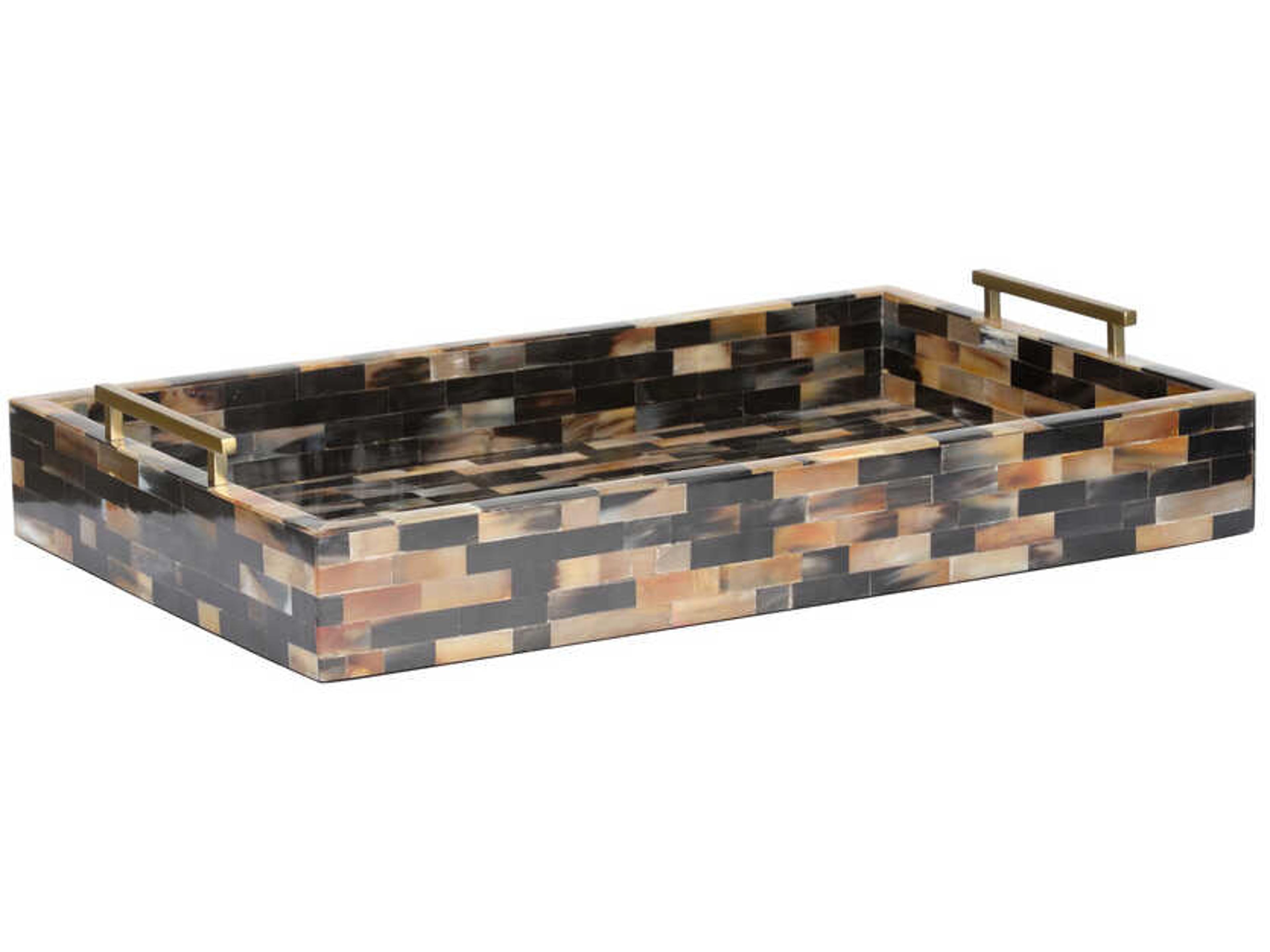 Grayson Natural Brown Serving Tray