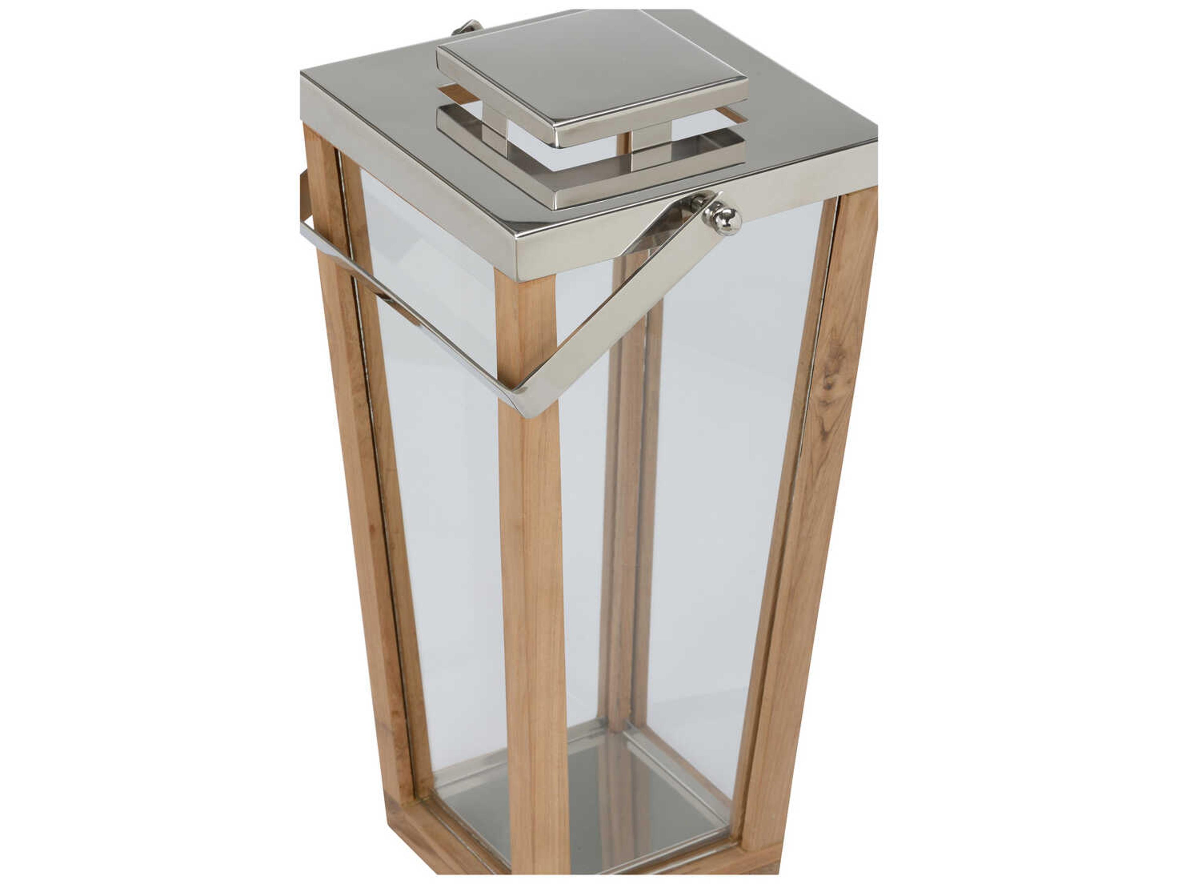 Wildwood Lanai Teak and Glass Hurricane