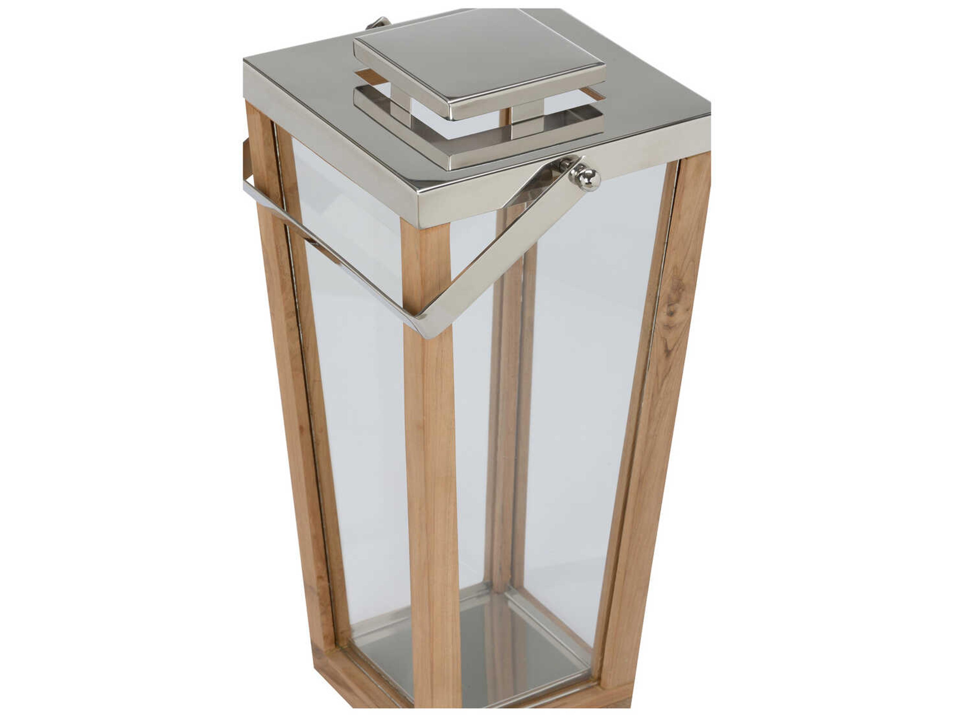 Wildwood Lanai Teak and Glass Hurricane