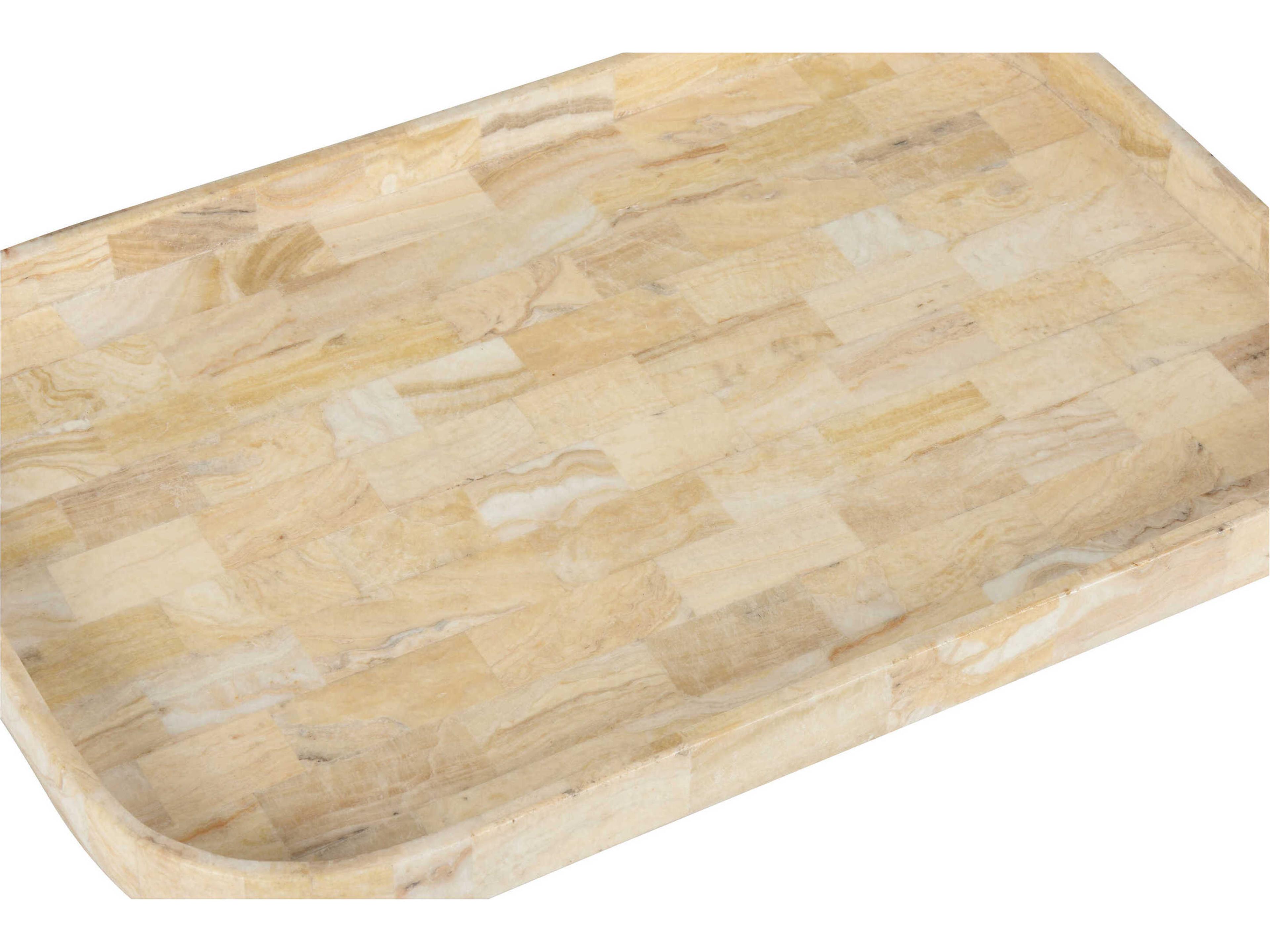 Wildwood Ottoman Natural White Serving Tray