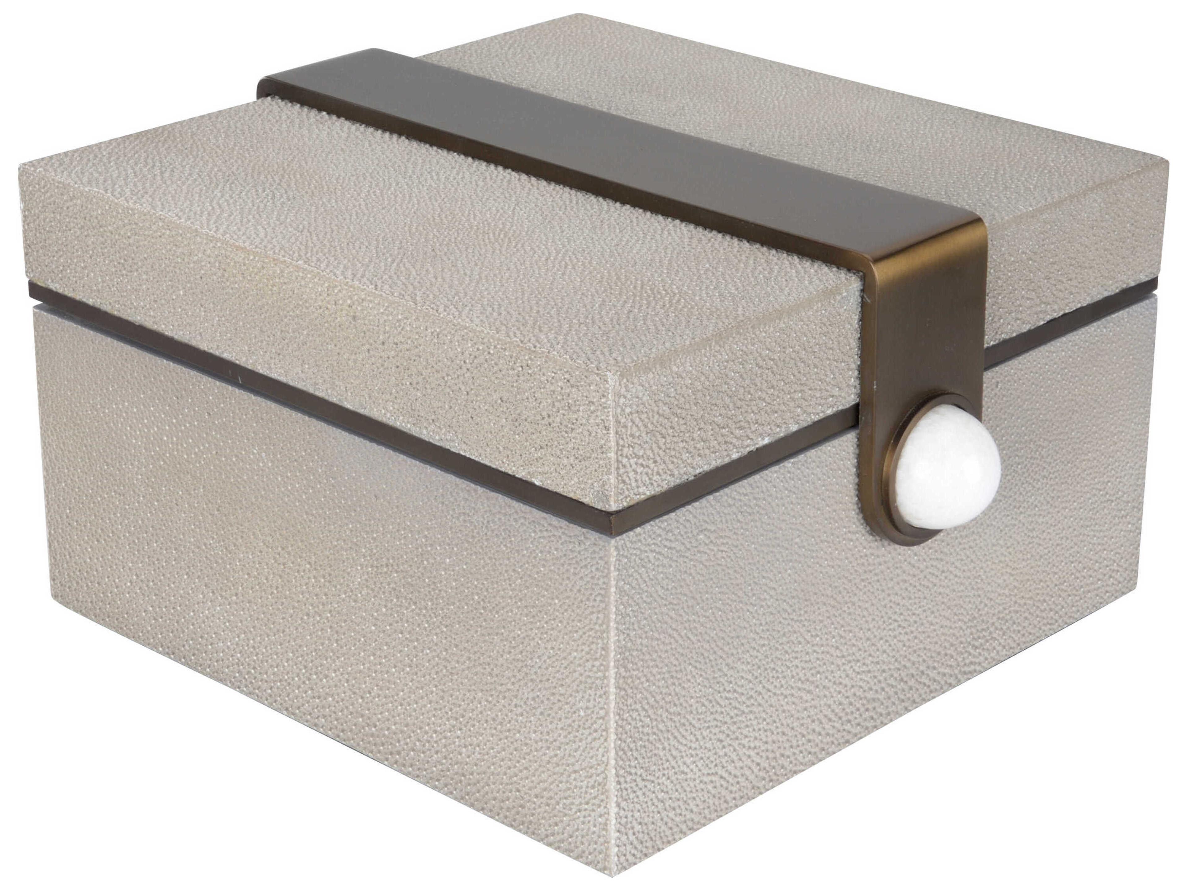 Wildwood Steven Gray Square Storage Box