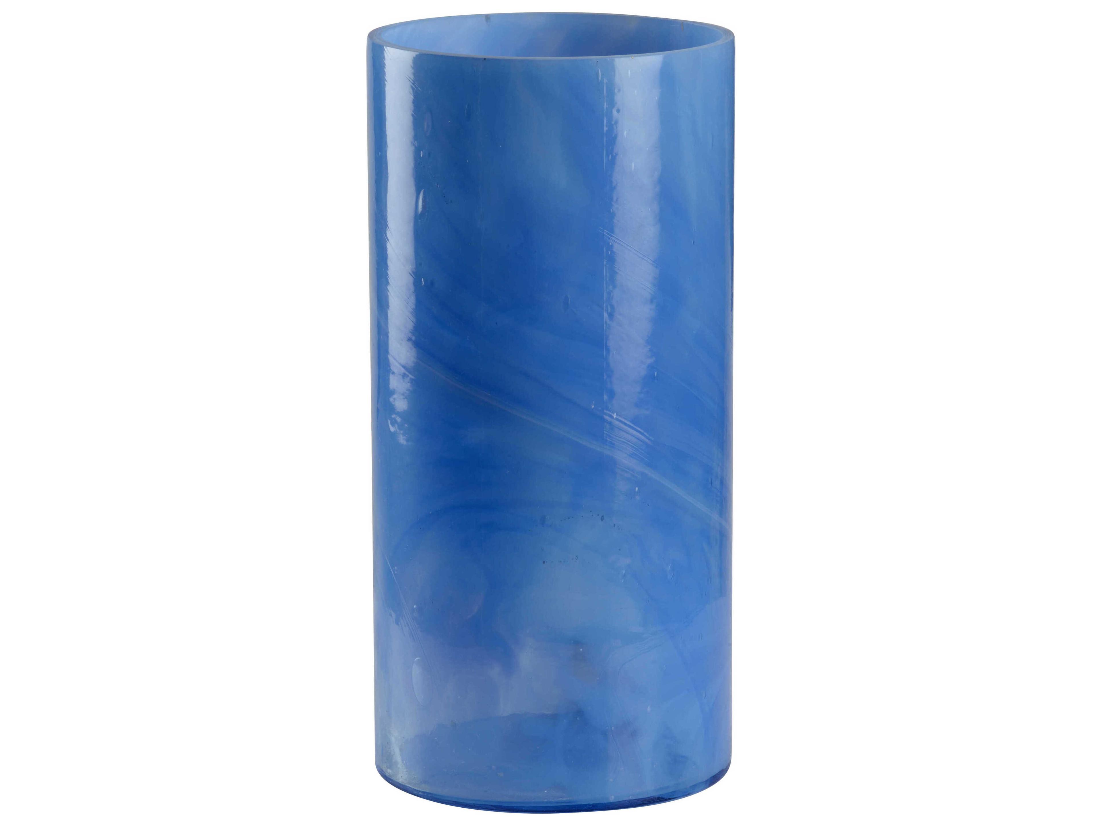 Wildwood Bella Blue Cream Swirl Candle Holder